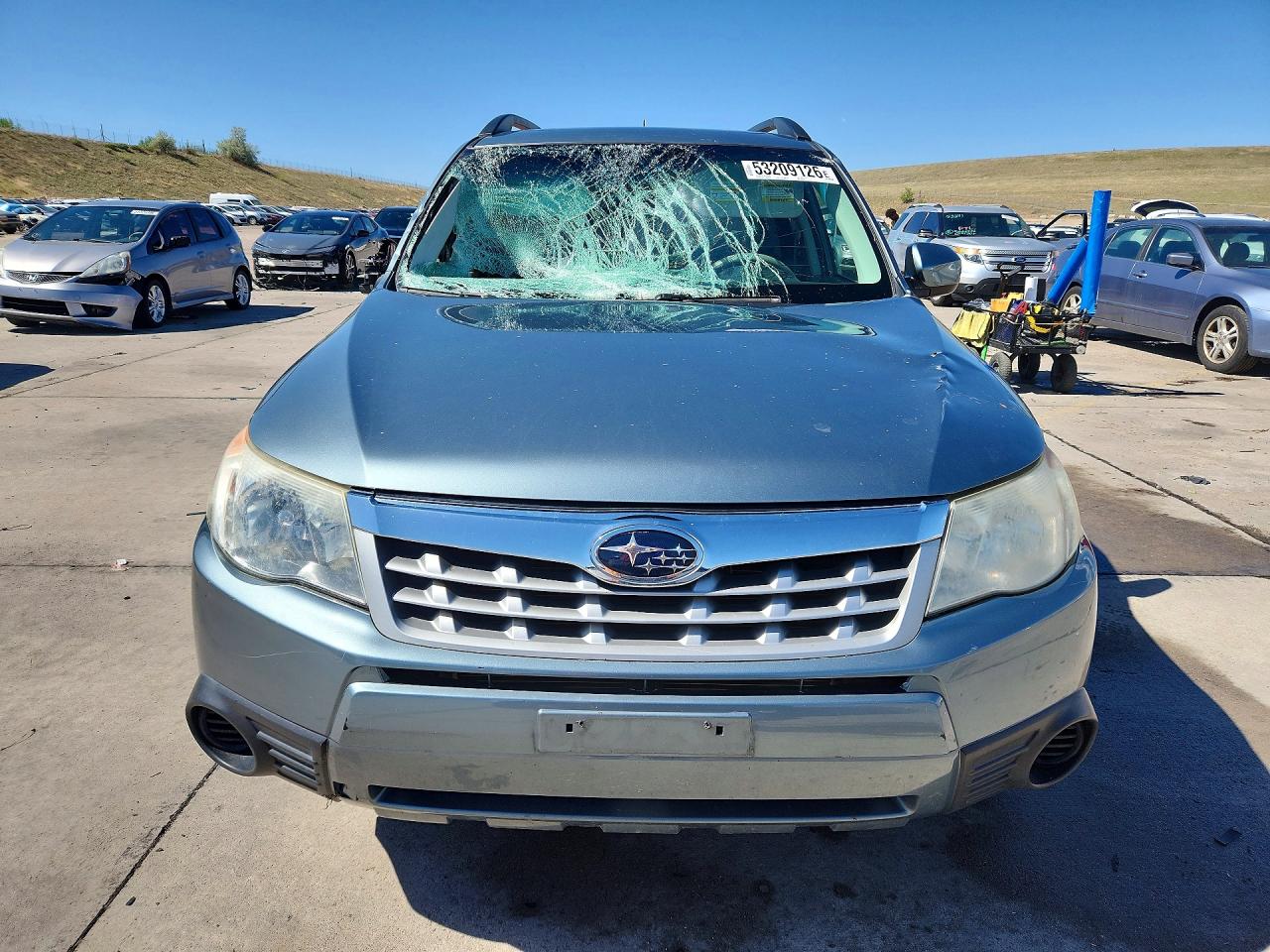 2012 Subaru Forester 2.5x Premium Green vin: JF2SHADC5CH445840
