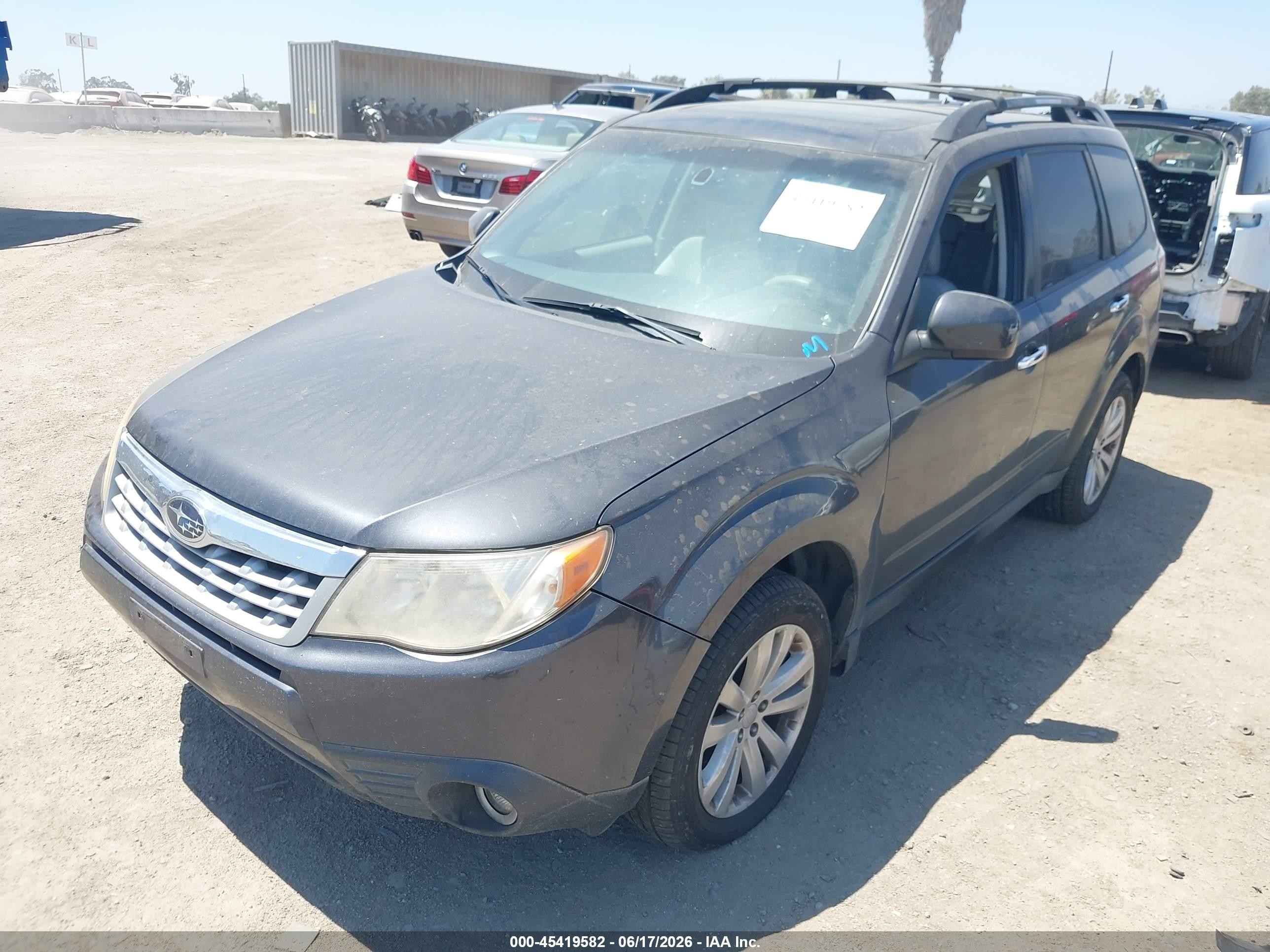 2013 Subaru Forester 2.5x Premium Gray vin: JF2SHADC5DH405226