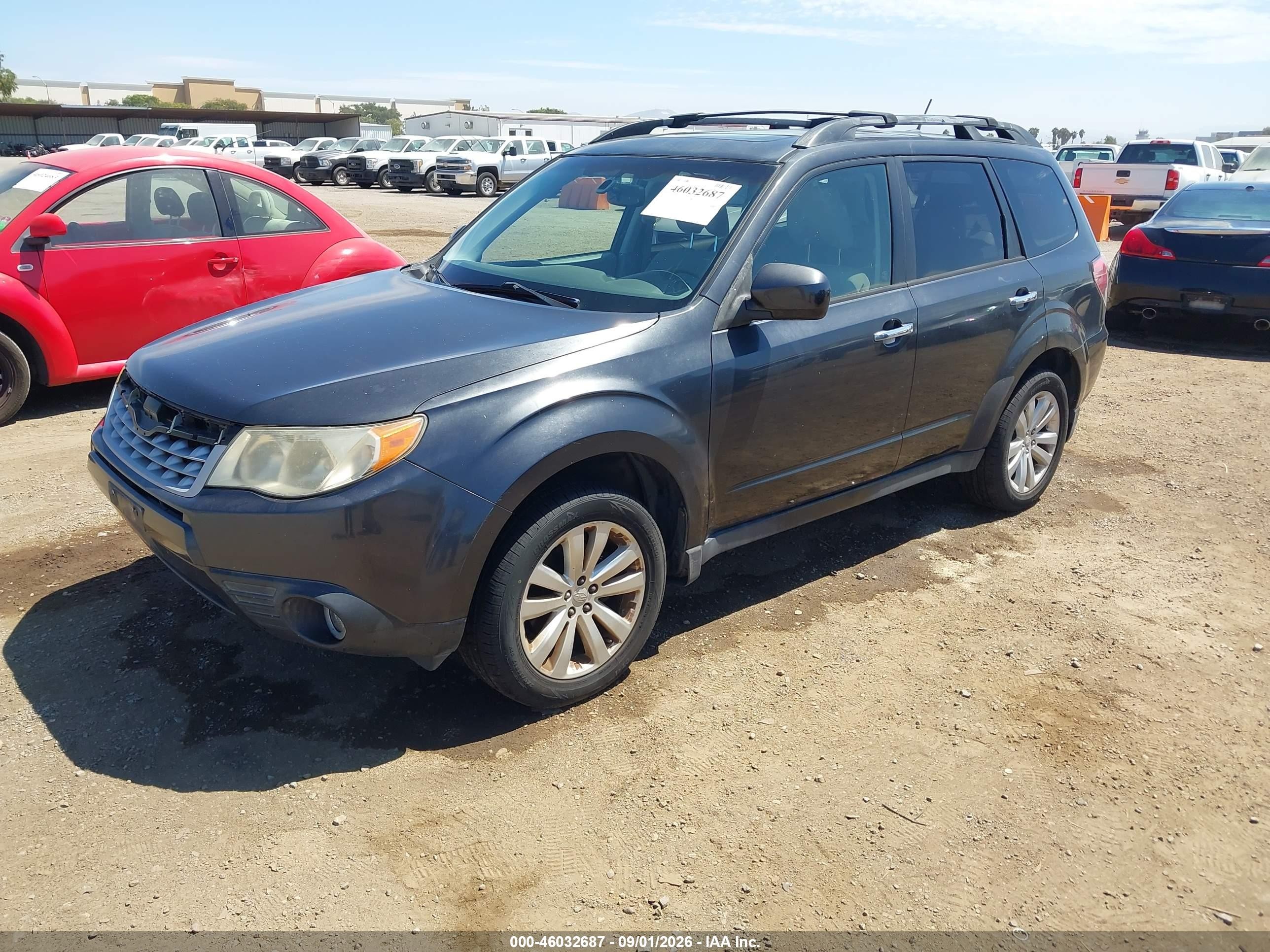 2013 Subaru Forester 2.5x Premium Gray vin: JF2SHADC5DH426061