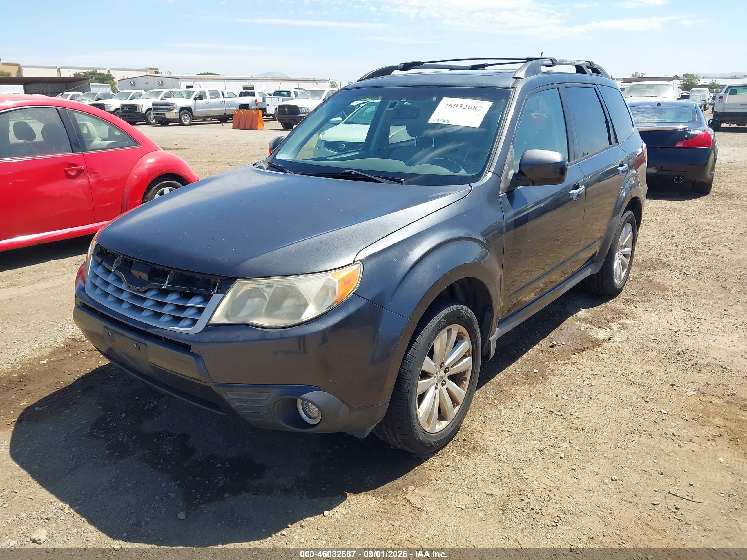 2013 Subaru Forester 2.5x Premium Gray vin: JF2SHADC5DH426061