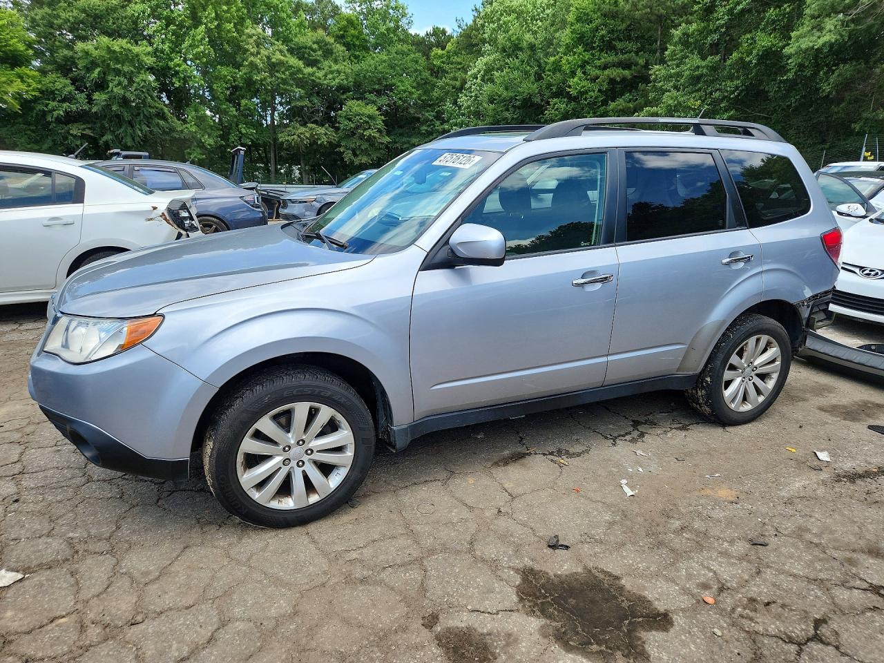 2013 Subaru Forester 2.5x Premium Gray vin: JF2SHADC5DH432278