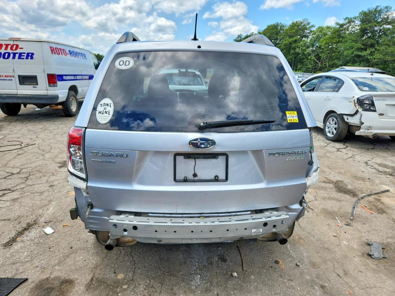 2013 Subaru Forester 2.5x Premium Gray vin: JF2SHADC5DH432278