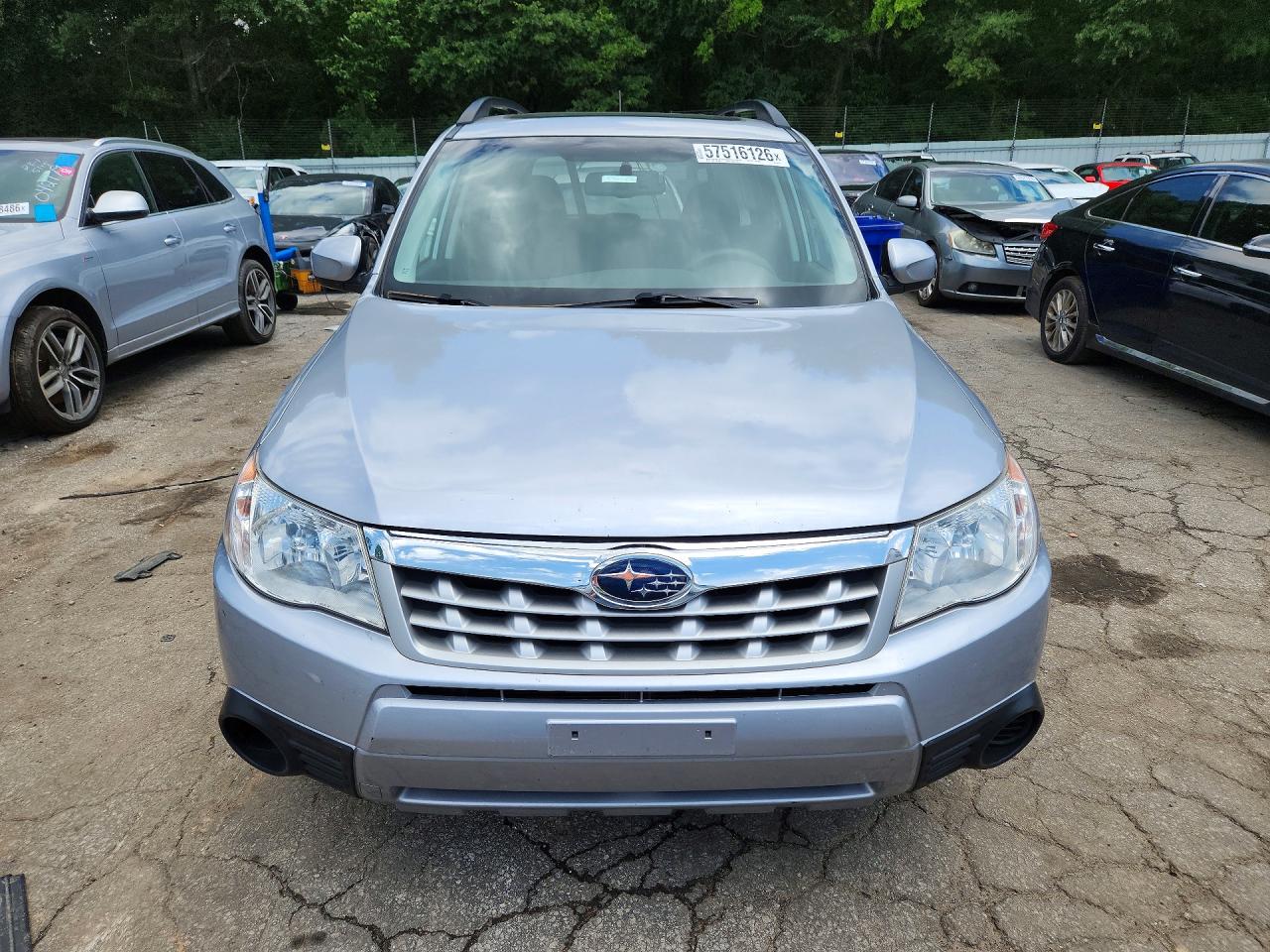 2013 Subaru Forester 2.5x Premium Gray vin: JF2SHADC5DH432278