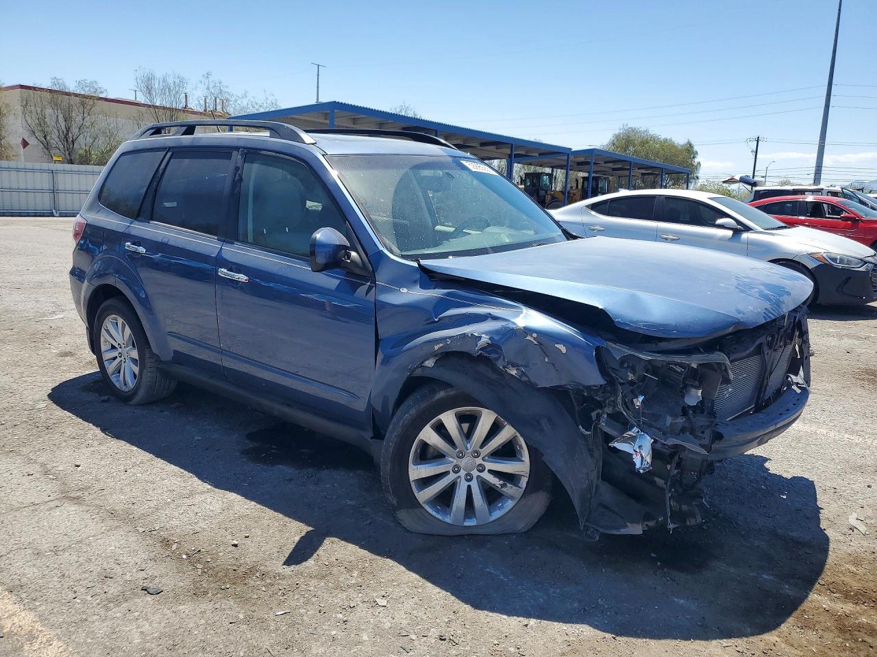 2013 Subaru Forester 2.5x Premium Синий vin: JF2SHADC5DH440428