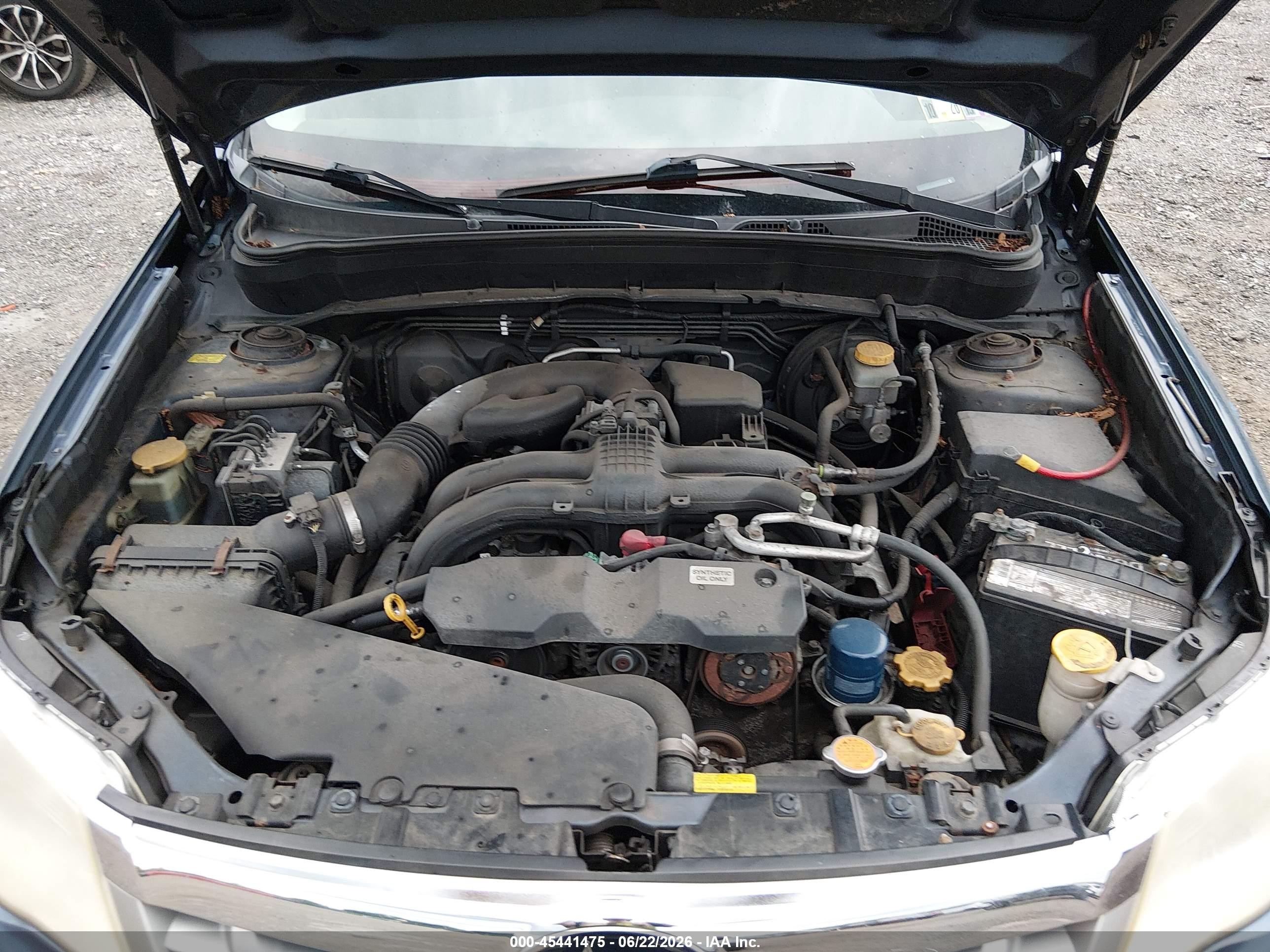 2011 Subaru Forester 2.5x Premium Dark Blue vin: JF2SHADC6BH731291