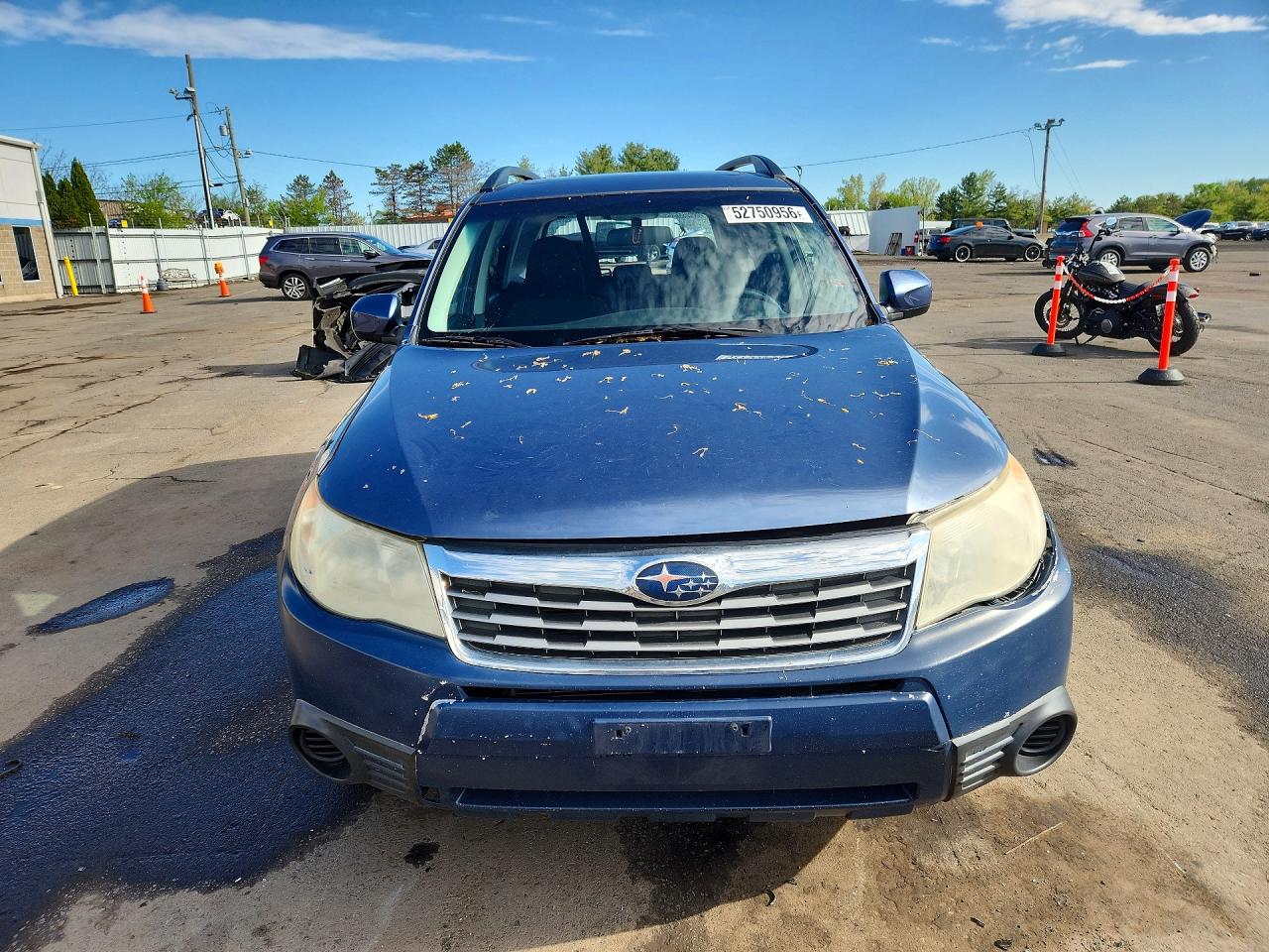 2012 Subaru Forester 2.5x Premium Blue vin: JF2SHADC6CH430859