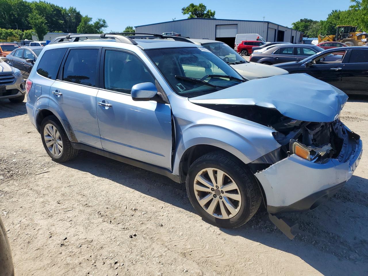 2012 Subaru Forester 2.5x Premium Blue vin: JF2SHADC6CH451548