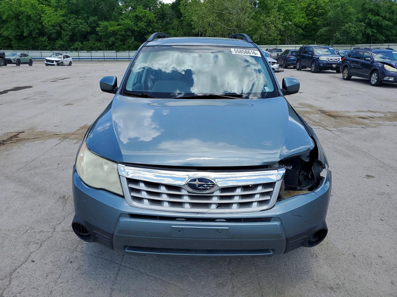 2012 Subaru Forester 2.5x Premium Blue vin: JF2SHADC6CH468009