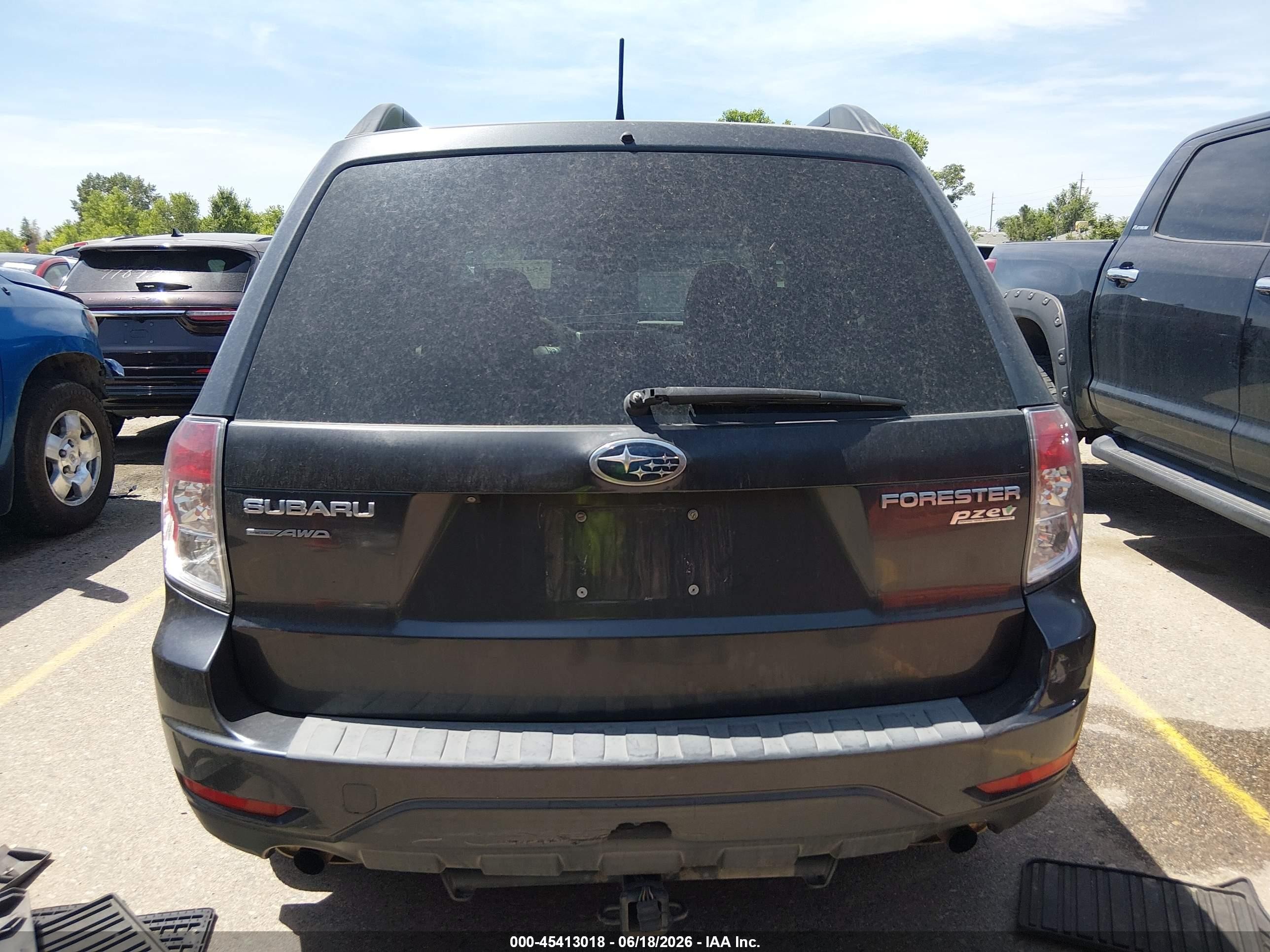 2013 Subaru Forester 2.5x Premium Серый vin: JF2SHADC6DH405641