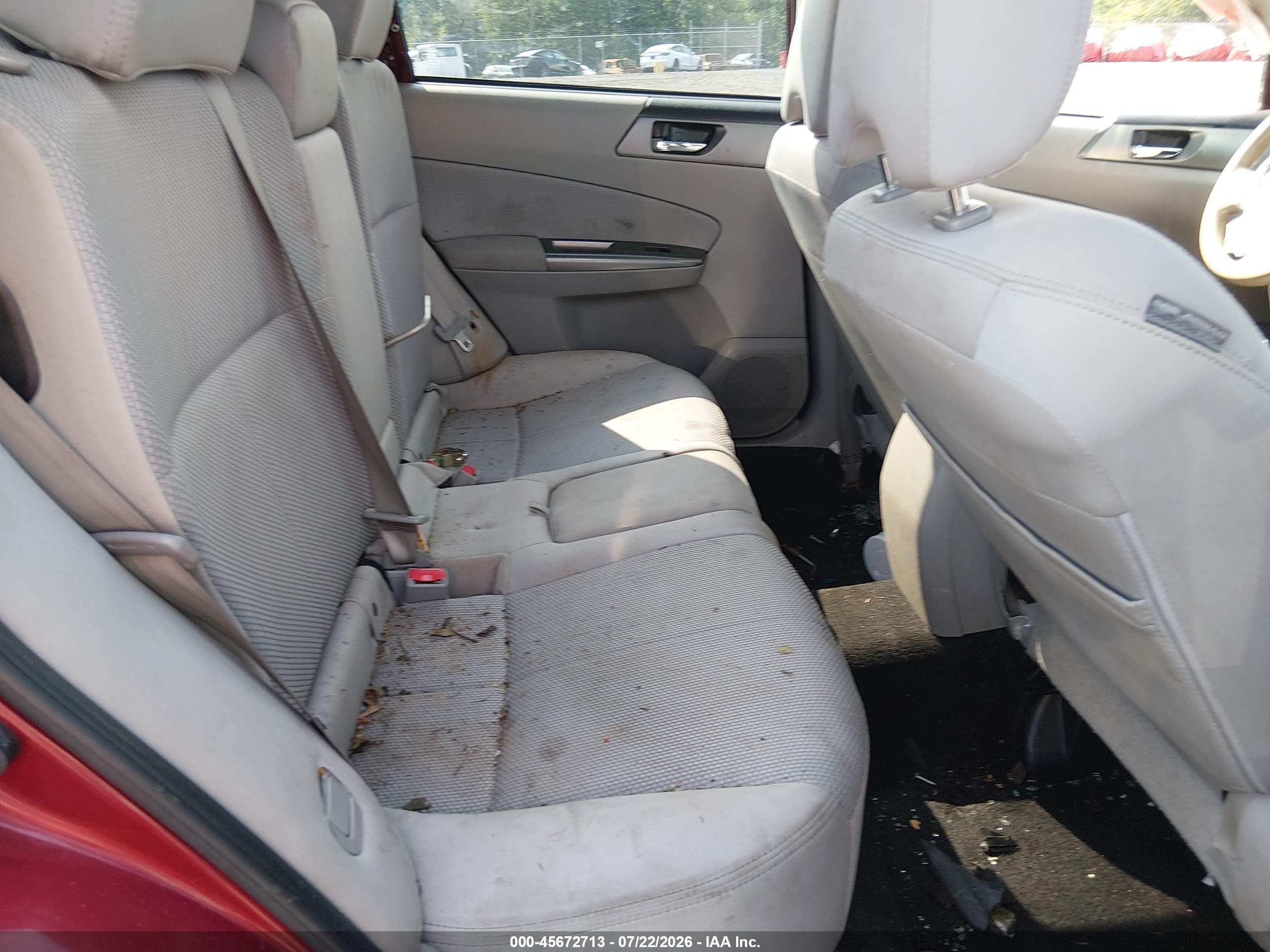 2013 Subaru Forester 2.5x Premium Красный vin: JF2SHADC6DH430149