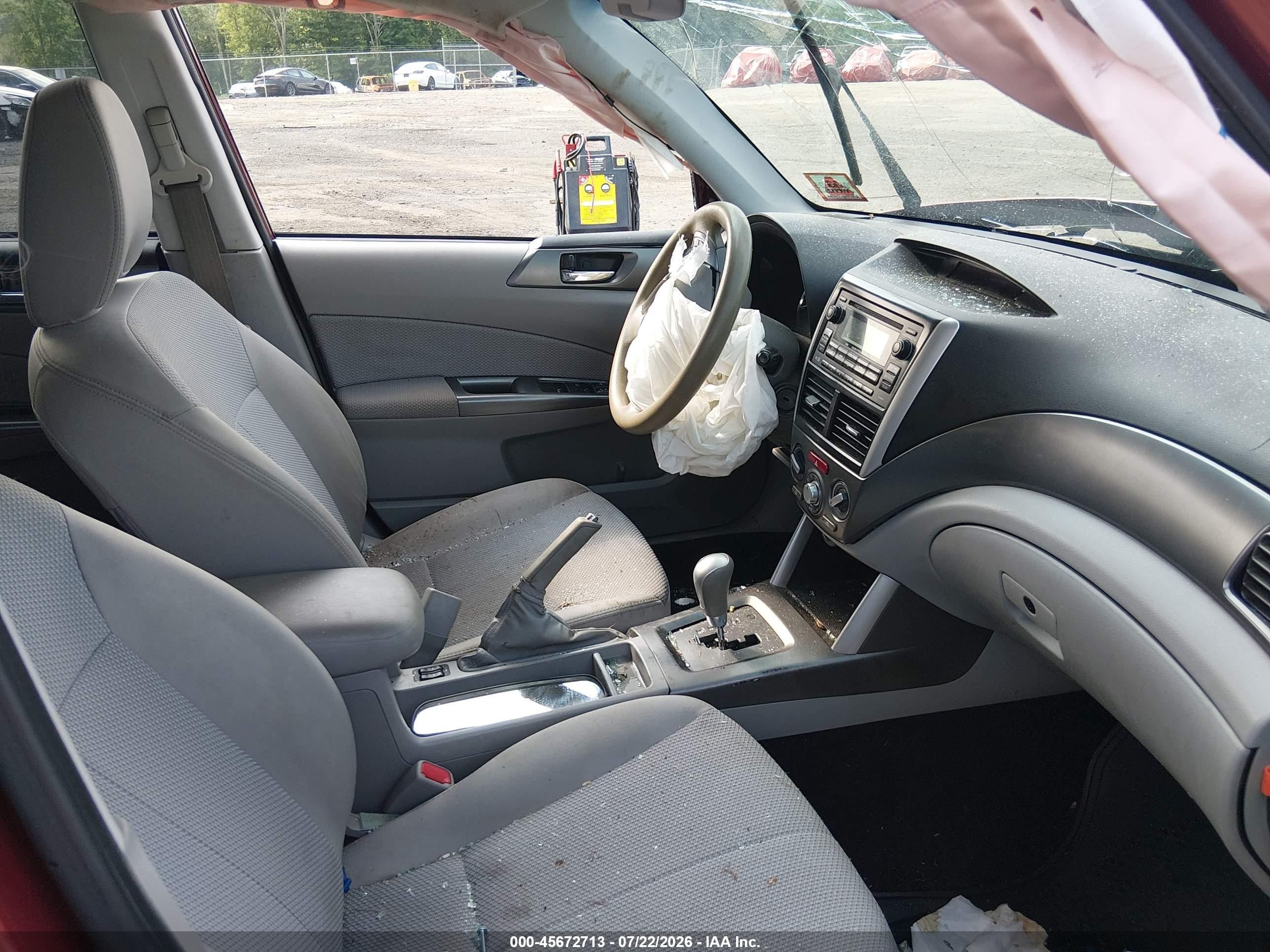 2013 Subaru Forester 2.5x Premium Красный vin: JF2SHADC6DH430149
