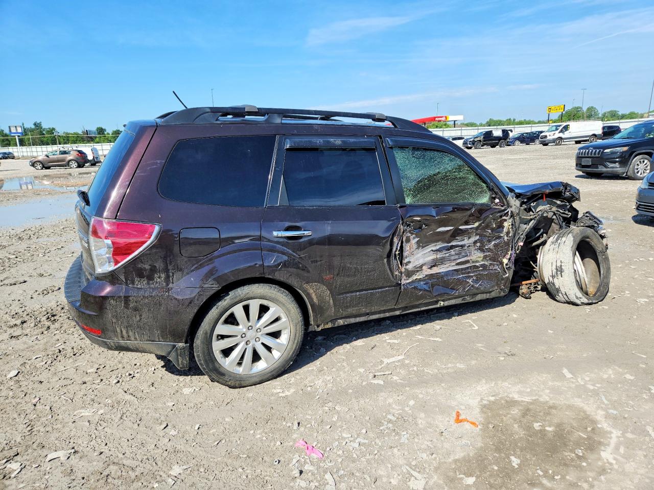 2013 Subaru Forester 2.5x Premium Purple vin: JF2SHADC6DH444536