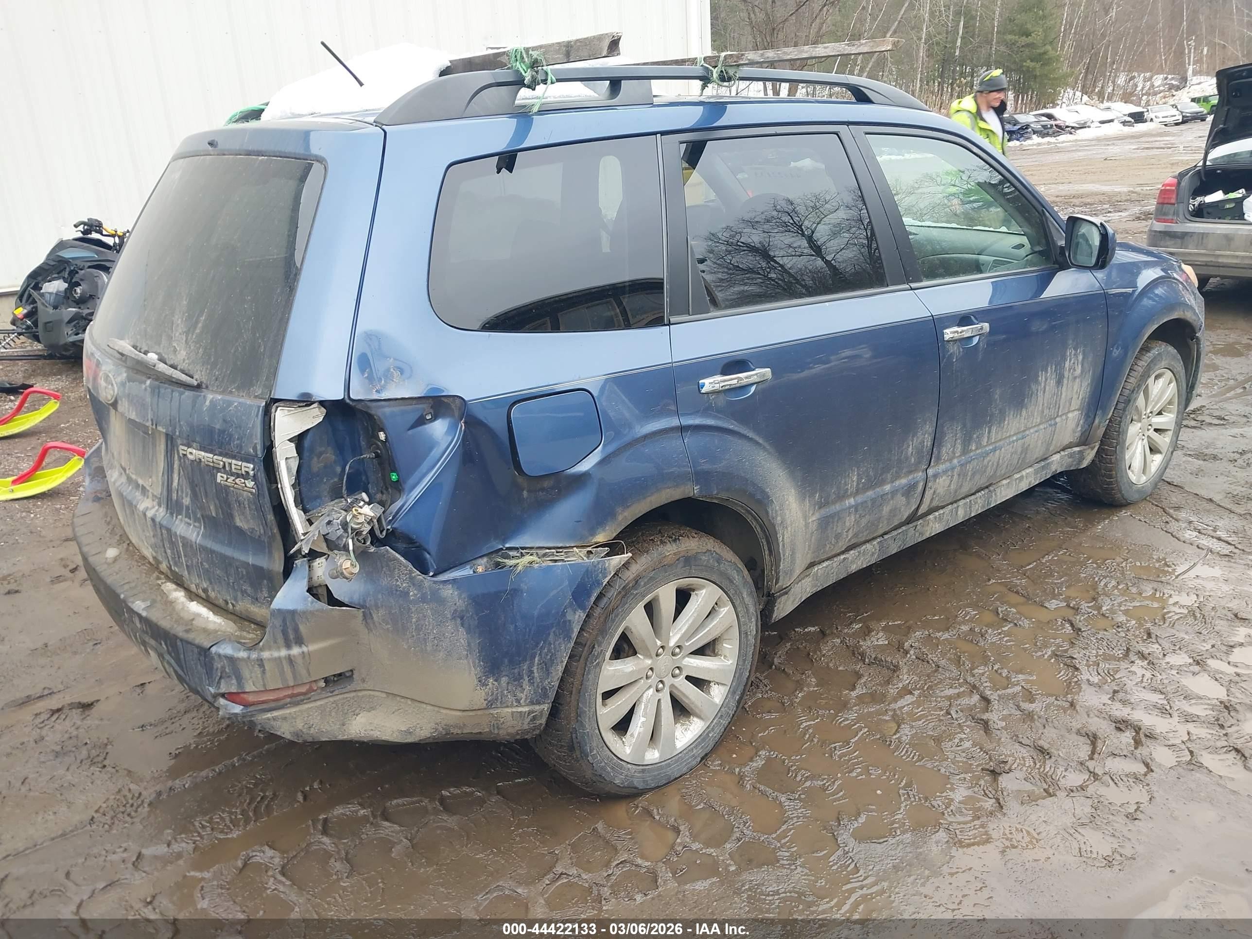 2011 Subaru Forester 2.5x Premium Синий vin: JF2SHADC7BH726259