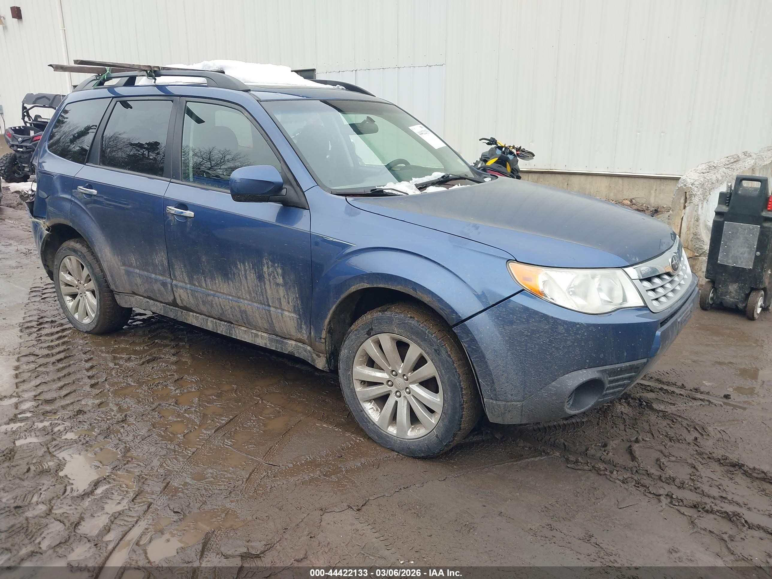 2011 Subaru Forester 2.5x Premium Синий vin: JF2SHADC7BH726259