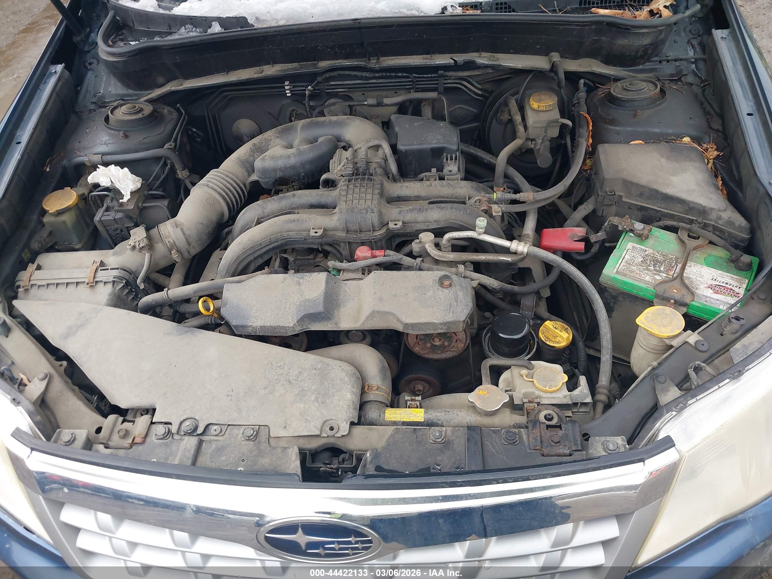 2011 Subaru Forester 2.5x Premium Синий vin: JF2SHADC7BH726259