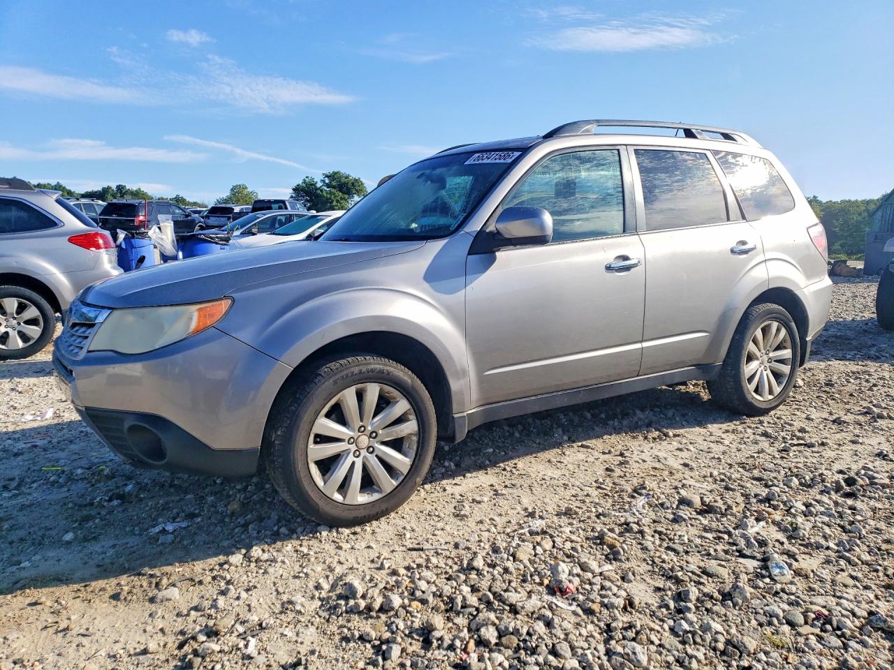2011 Subaru Forester 2.5x Premium Gray vin: JF2SHADC7BH754482