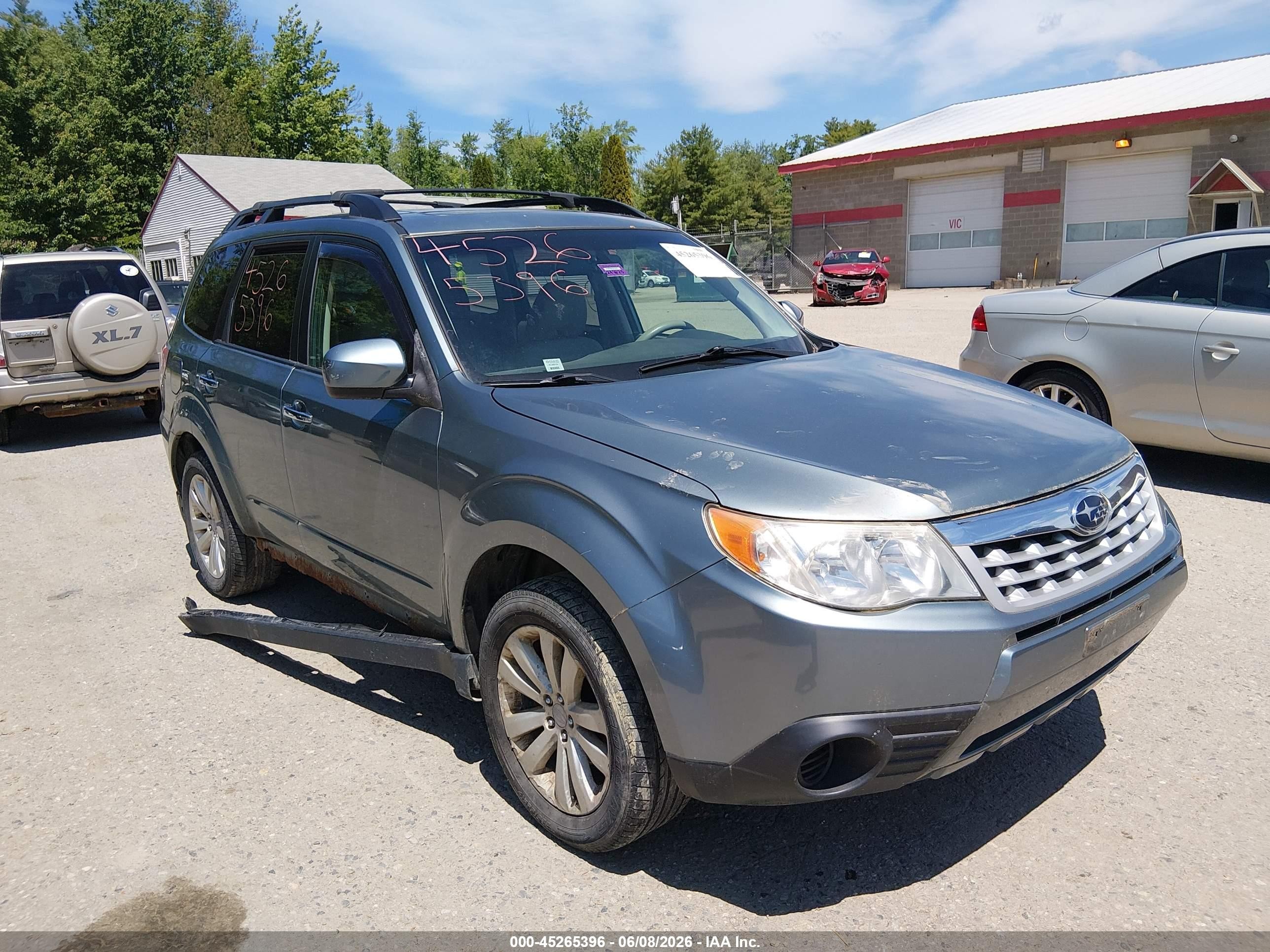 2011 Subaru Forester 2.5x Premium Light Blue vin: JF2SHADC7BH770097
