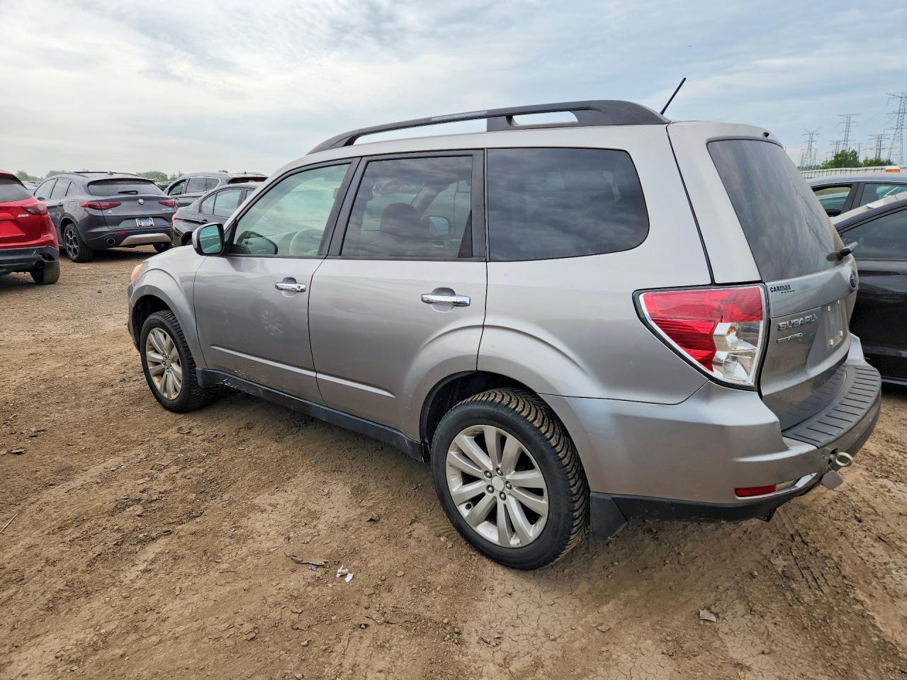 2011 Subaru Forester 2.5x Premium Silver vin: JF2SHADC7BH773646