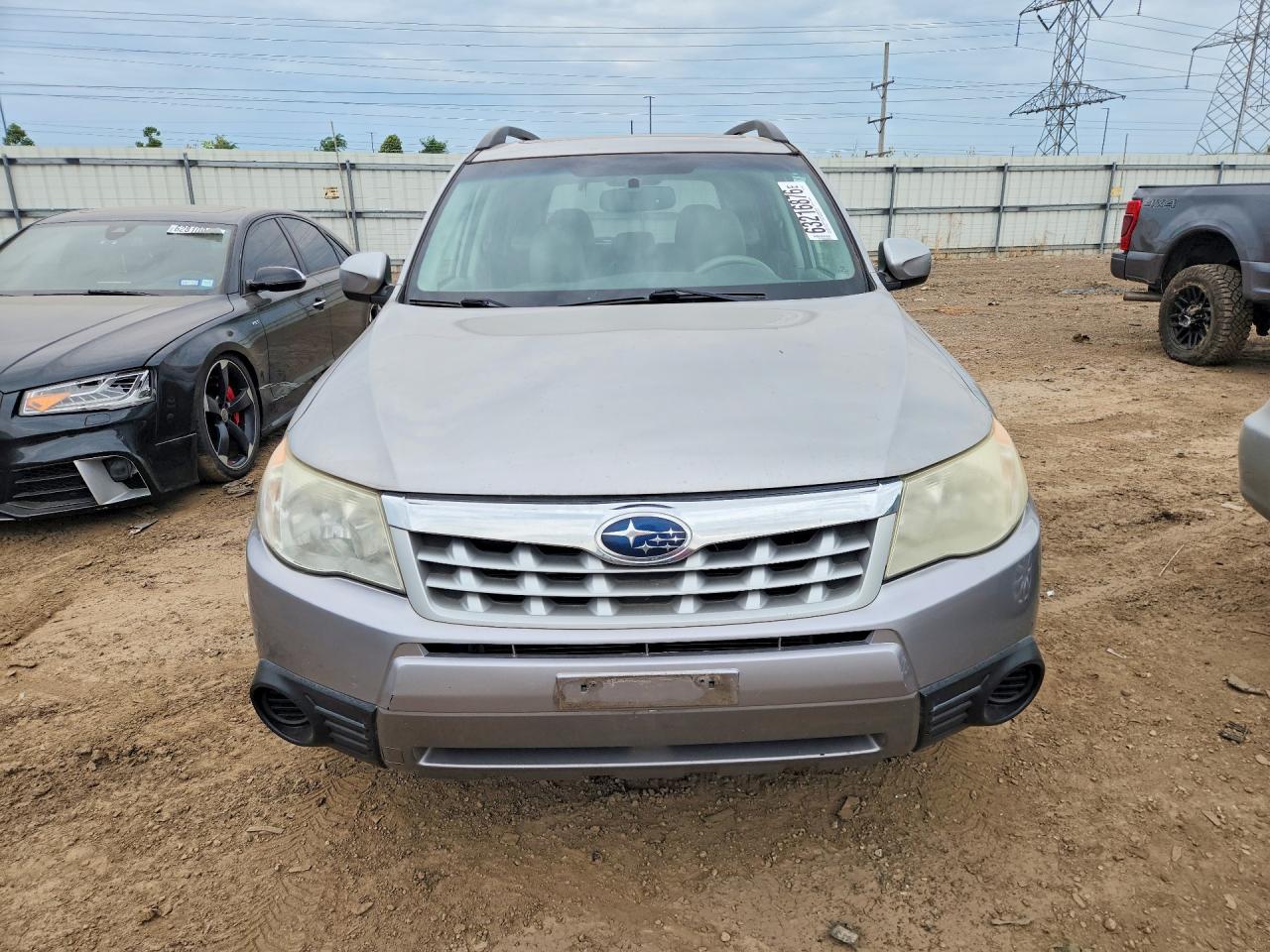 2011 Subaru Forester 2.5x Premium Silver vin: JF2SHADC7BH773646
