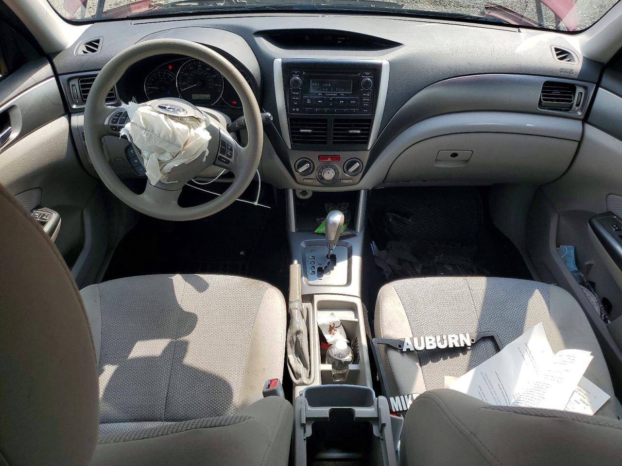 2012 Subaru Forester 2.5x Premium Maroon vin: JF2SHADC7CH443619