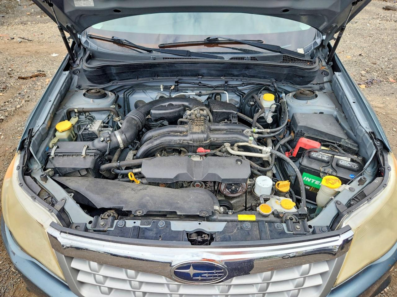 2012 Subaru Forester 2.5x Premium Blue vin: JF2SHADC7CH465197