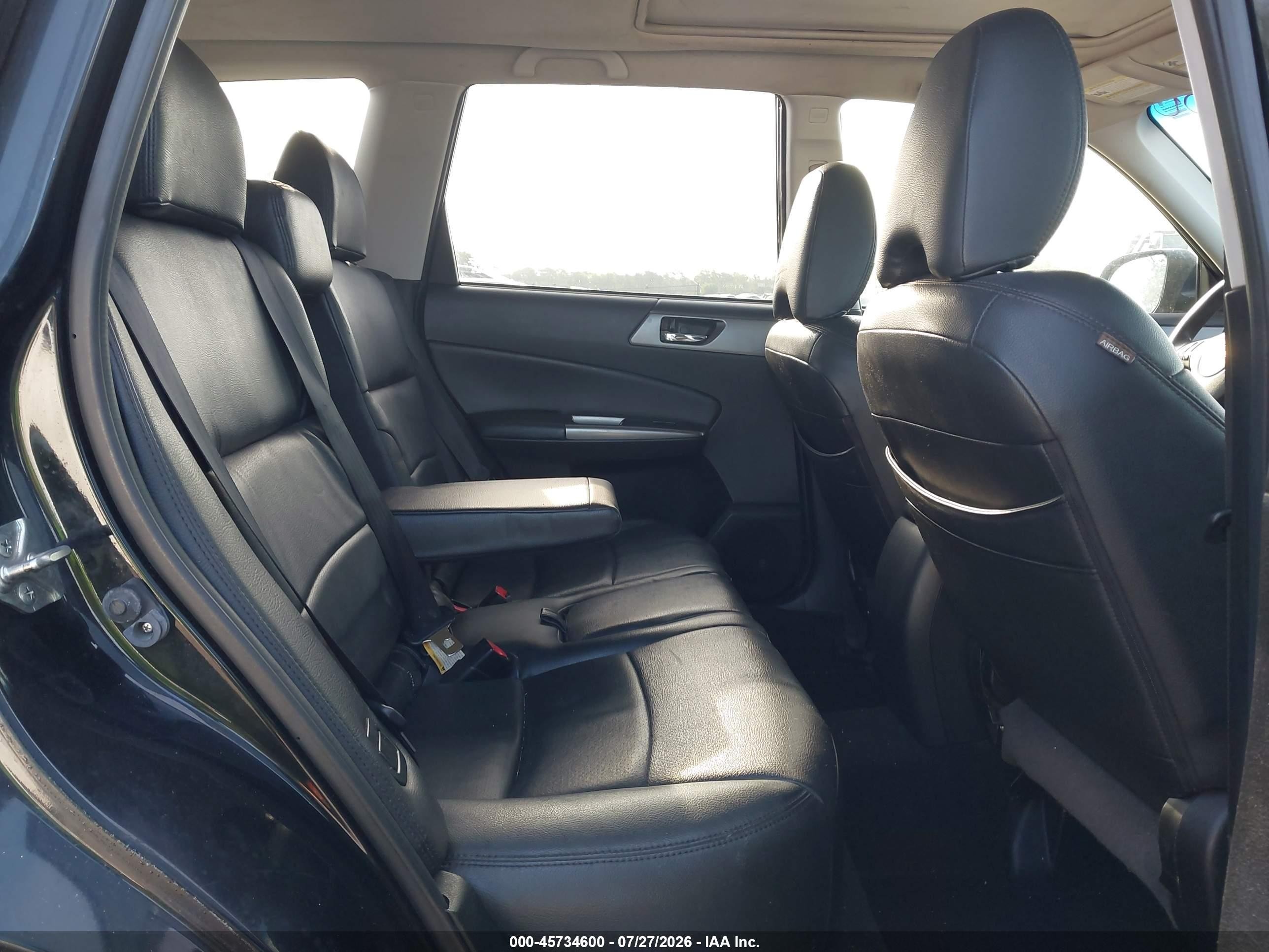 2013 Subaru Forester 2.5x Premium Black vin: JF2SHADC7DG414869