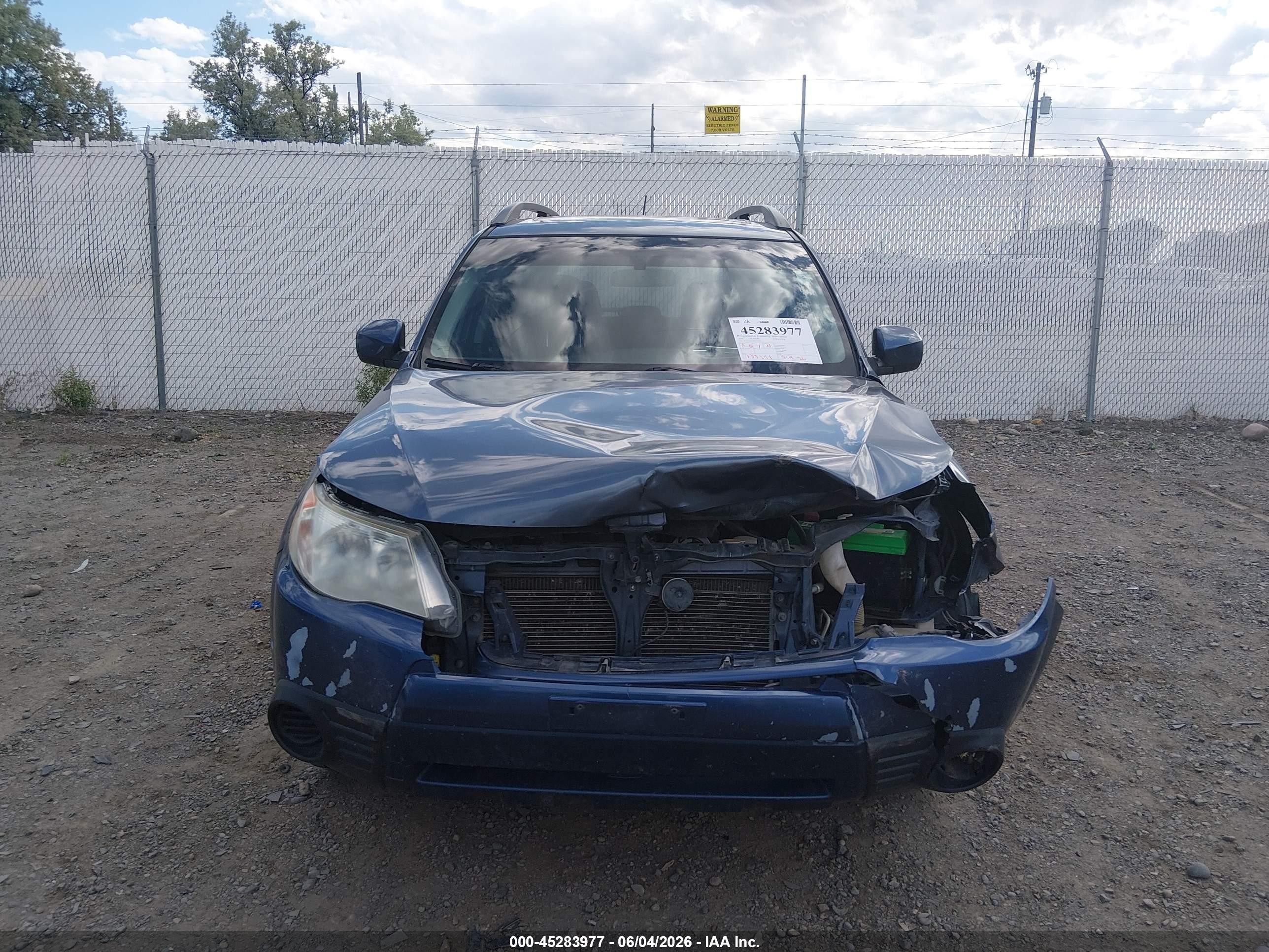 2011 Subaru Forester 2.5x Premium Blue vin: JF2SHADC8BH720096