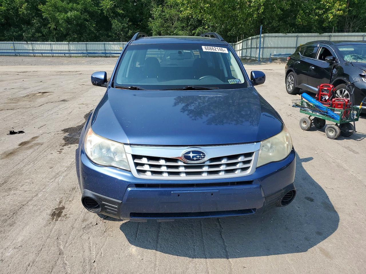 2011 Subaru Forester 2.5x Premium Blue vin: JF2SHADC8BH728070