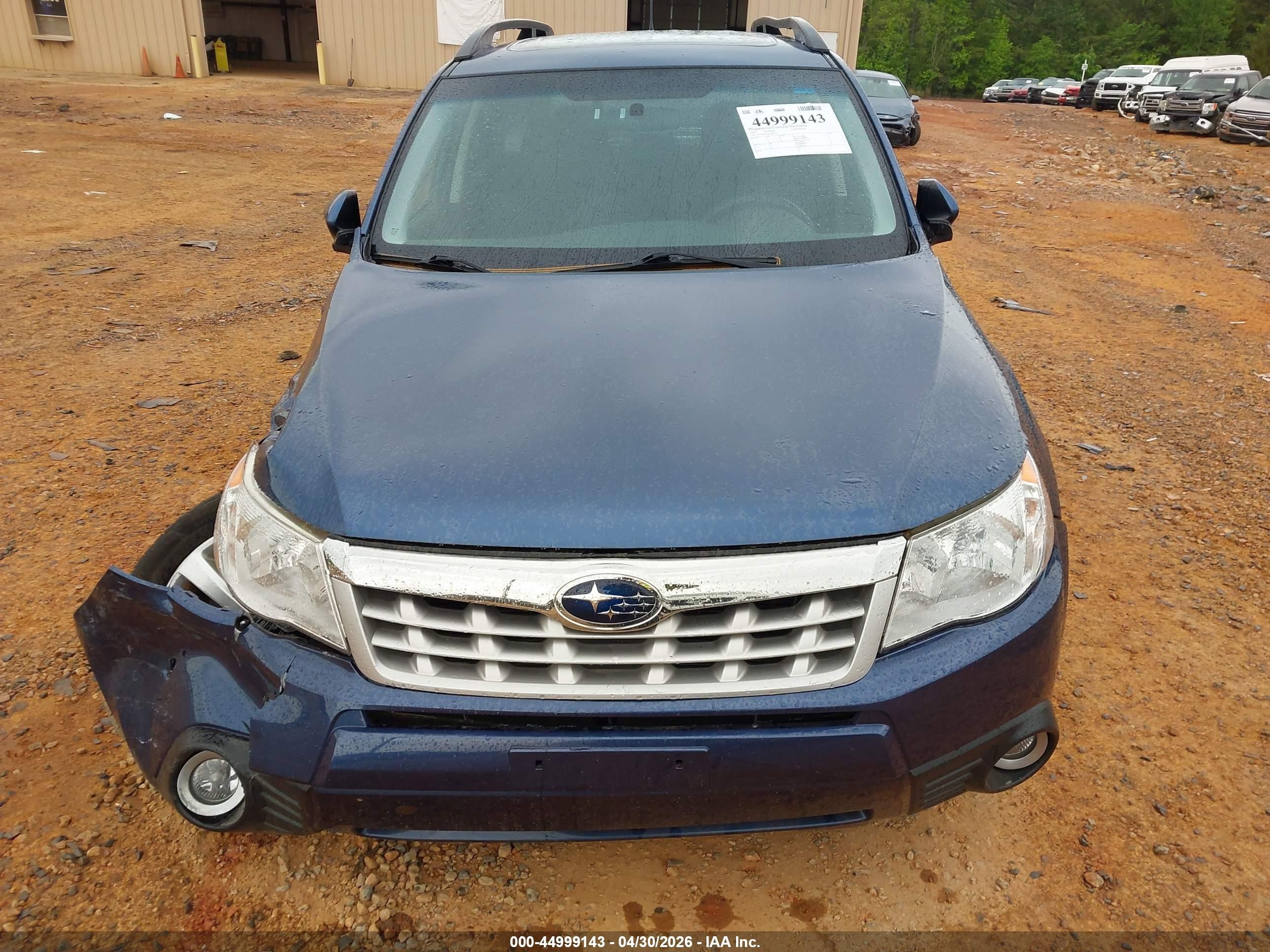 2012 Subaru Forester 2.5x Premium Blue vin: JF2SHADC8CH454452
