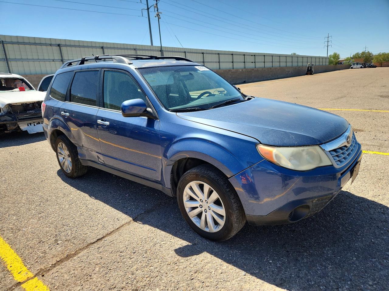 2012 Subaru Forester 2.5x Premium Синий vin: JF2SHADC8CH465600