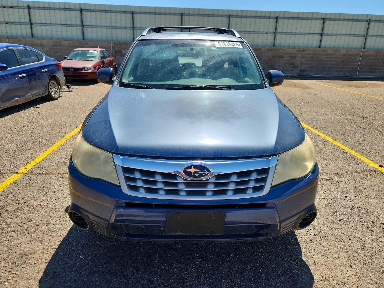 2012 Subaru Forester 2.5x Premium Синий vin: JF2SHADC8CH465600