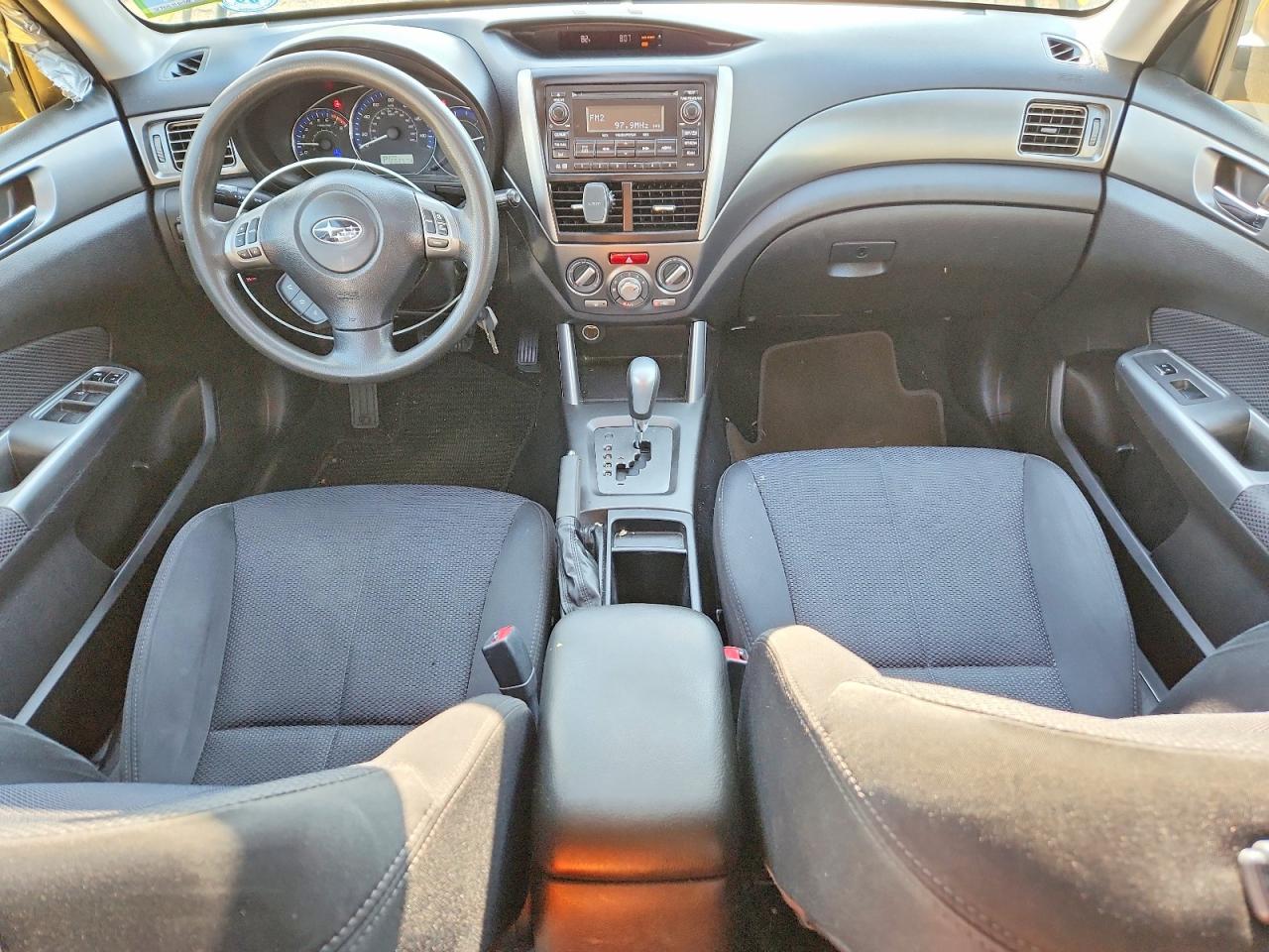 2013 Subaru Forester 2.5x Premium Yellow vin: JF2SHADC8DH422635