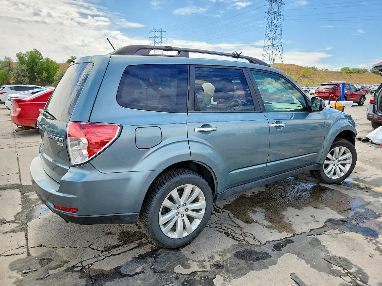 2012 Subaru Forester 2.5x Premium Teal vin: JF2SHADC9CH428474