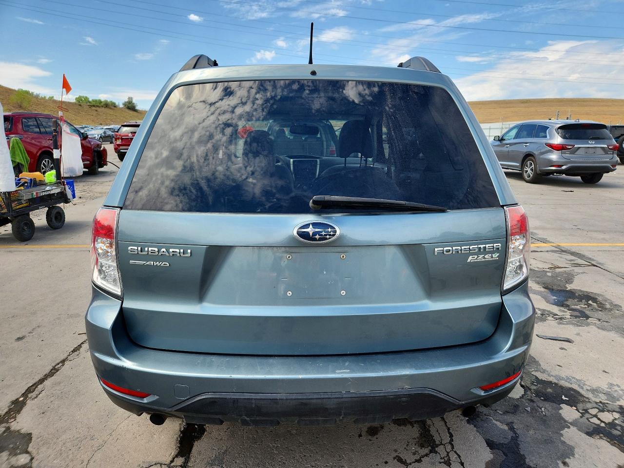 2012 Subaru Forester 2.5x Premium Teal vin: JF2SHADC9CH428474
