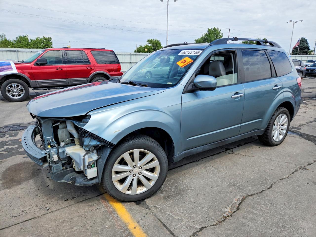 2012 Subaru Forester 2.5x Premium Teal vin: JF2SHADC9CH428474