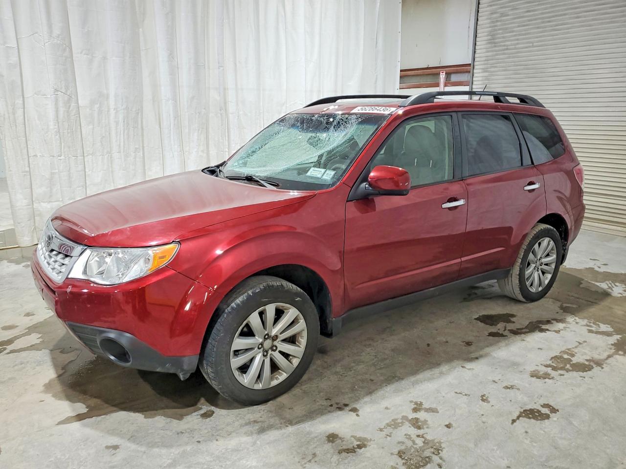 2012 Subaru Forester 2.5x Premium Красный vin: JF2SHADC9CH441435