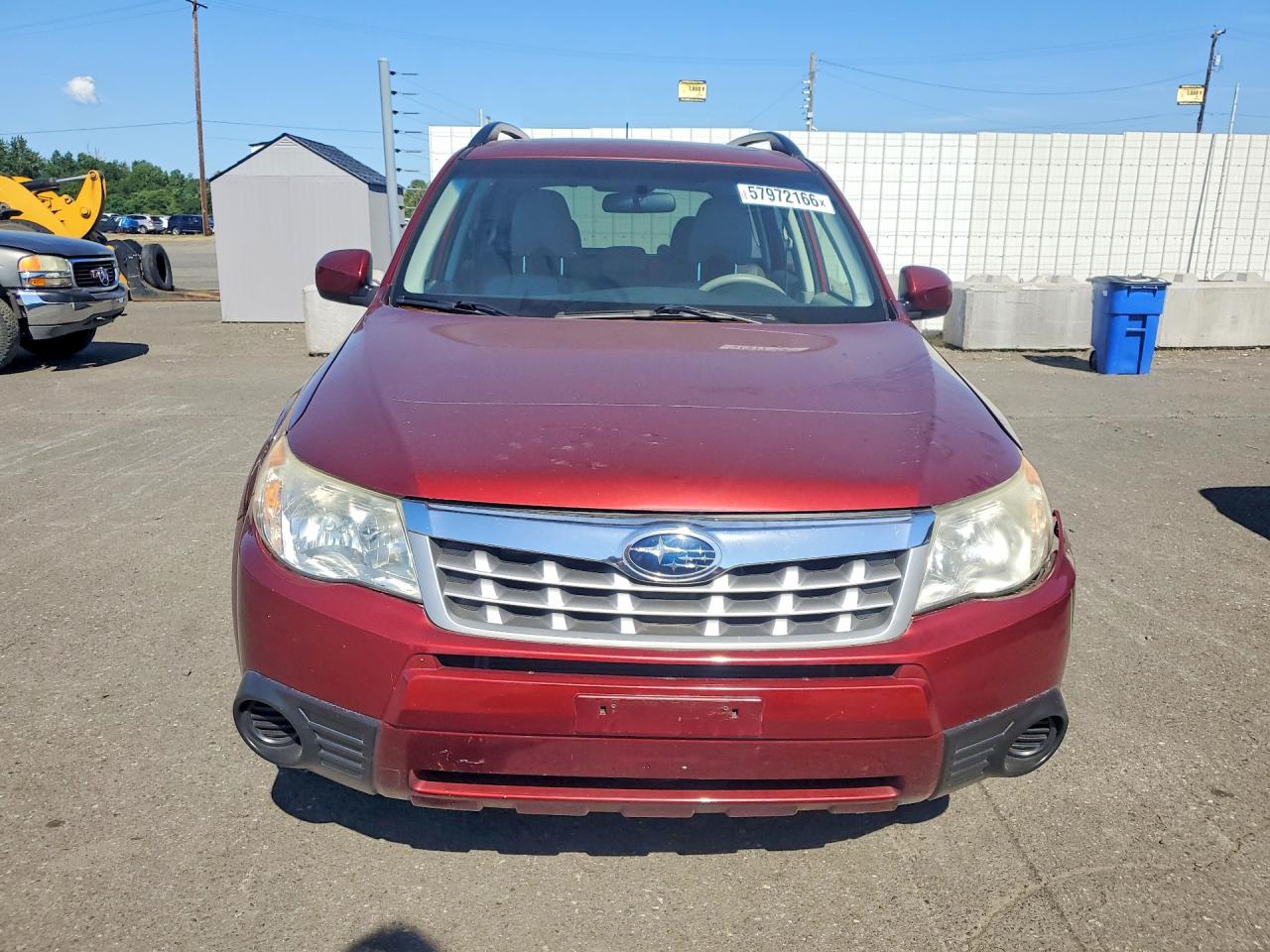 2012 Subaru Forester 2.5x Premium Red vin: JF2SHADC9CH452323