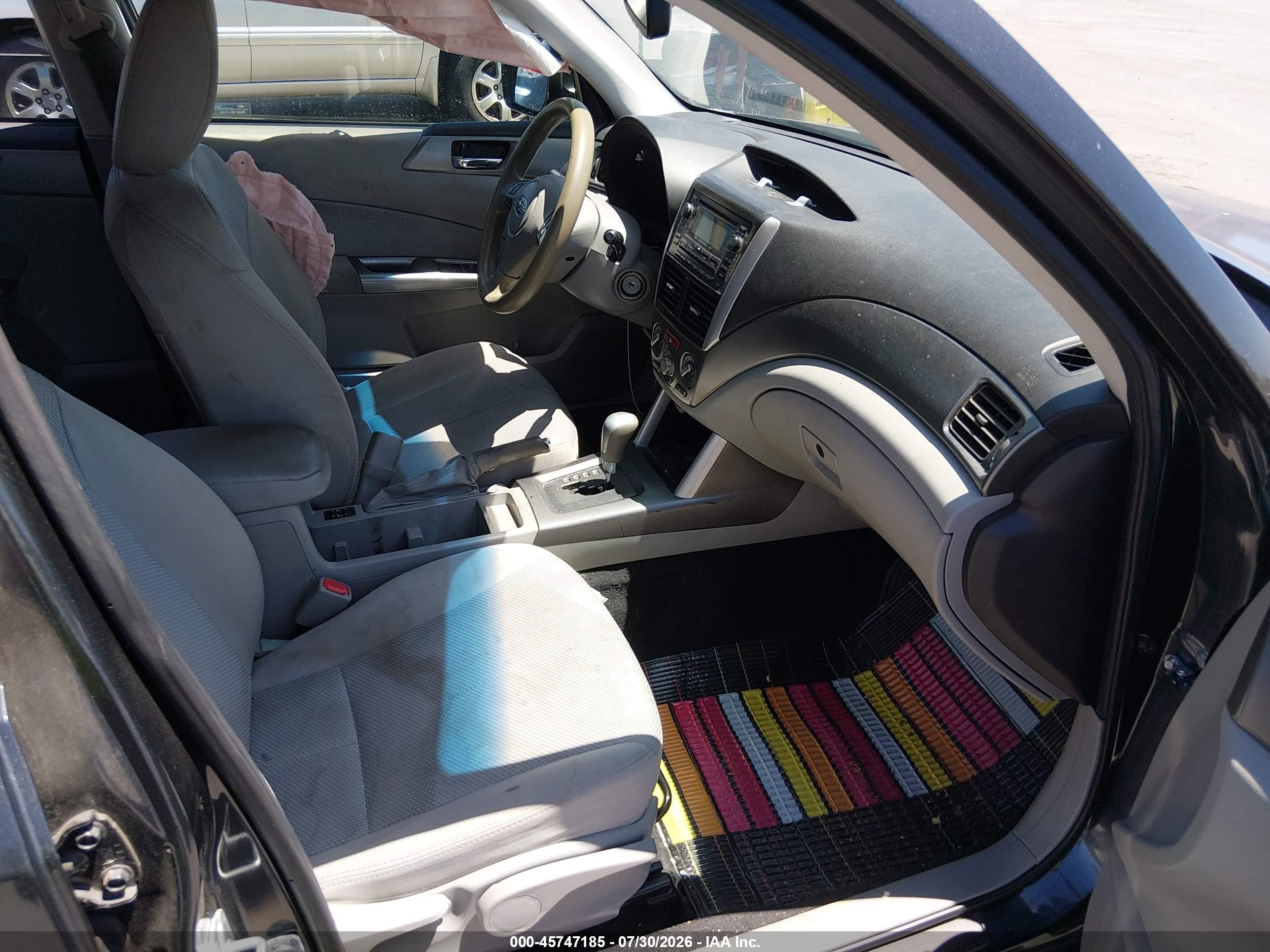 2012 Subaru Forester 2.5x Premium Gray vin: JF2SHADC9CH462480