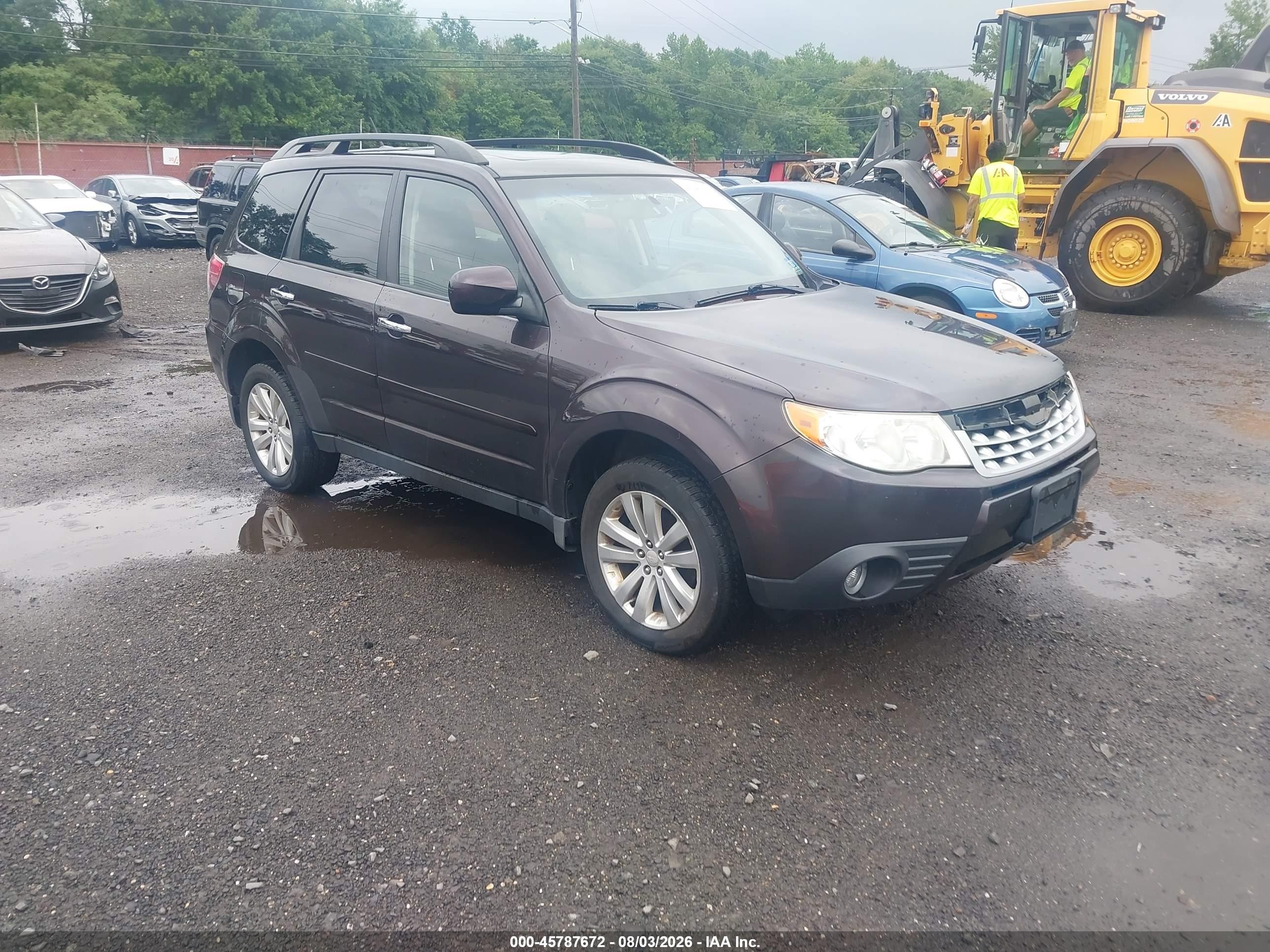 2013 Subaru Forester 2.5x Premium Фиолетовый vin: JF2SHADC9DH403799