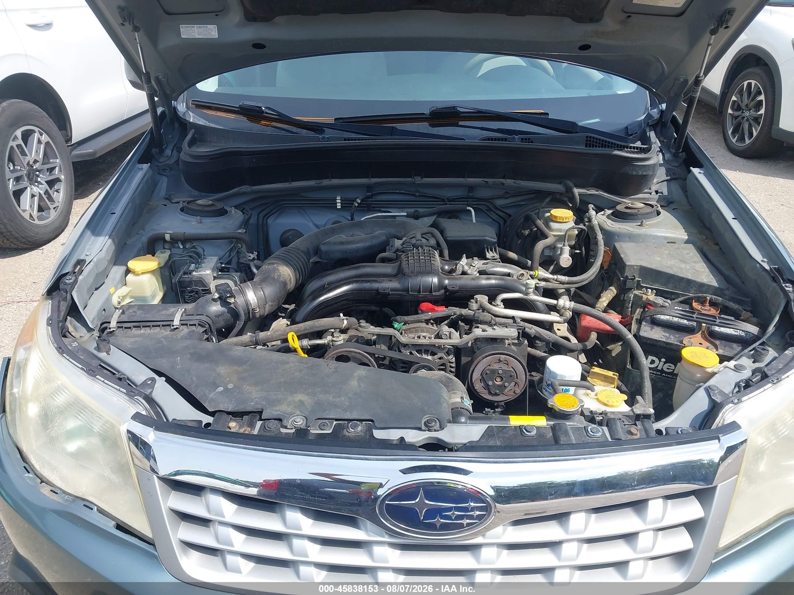 2013 Subaru Forester 2.5x Premium Light Blue vin: JF2SHADC9DH430694