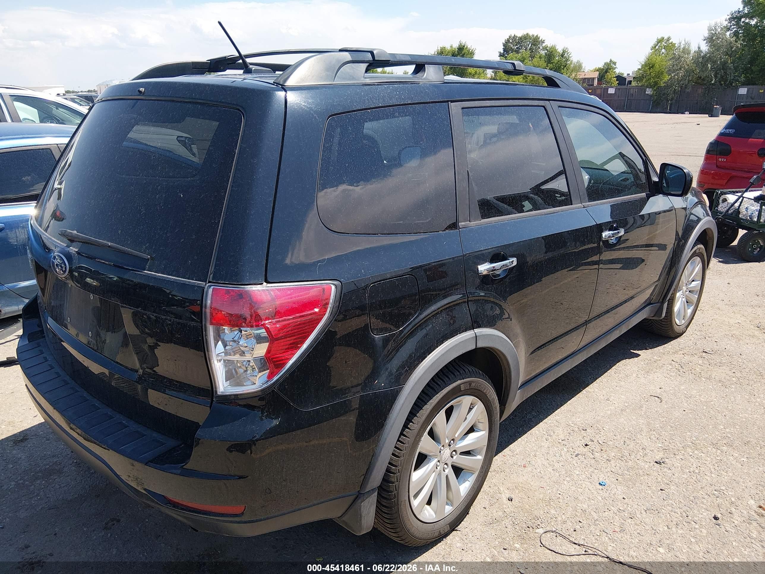 2011 Subaru Forester 2.5x Premium Black vin: JF2SHADCXBH706300