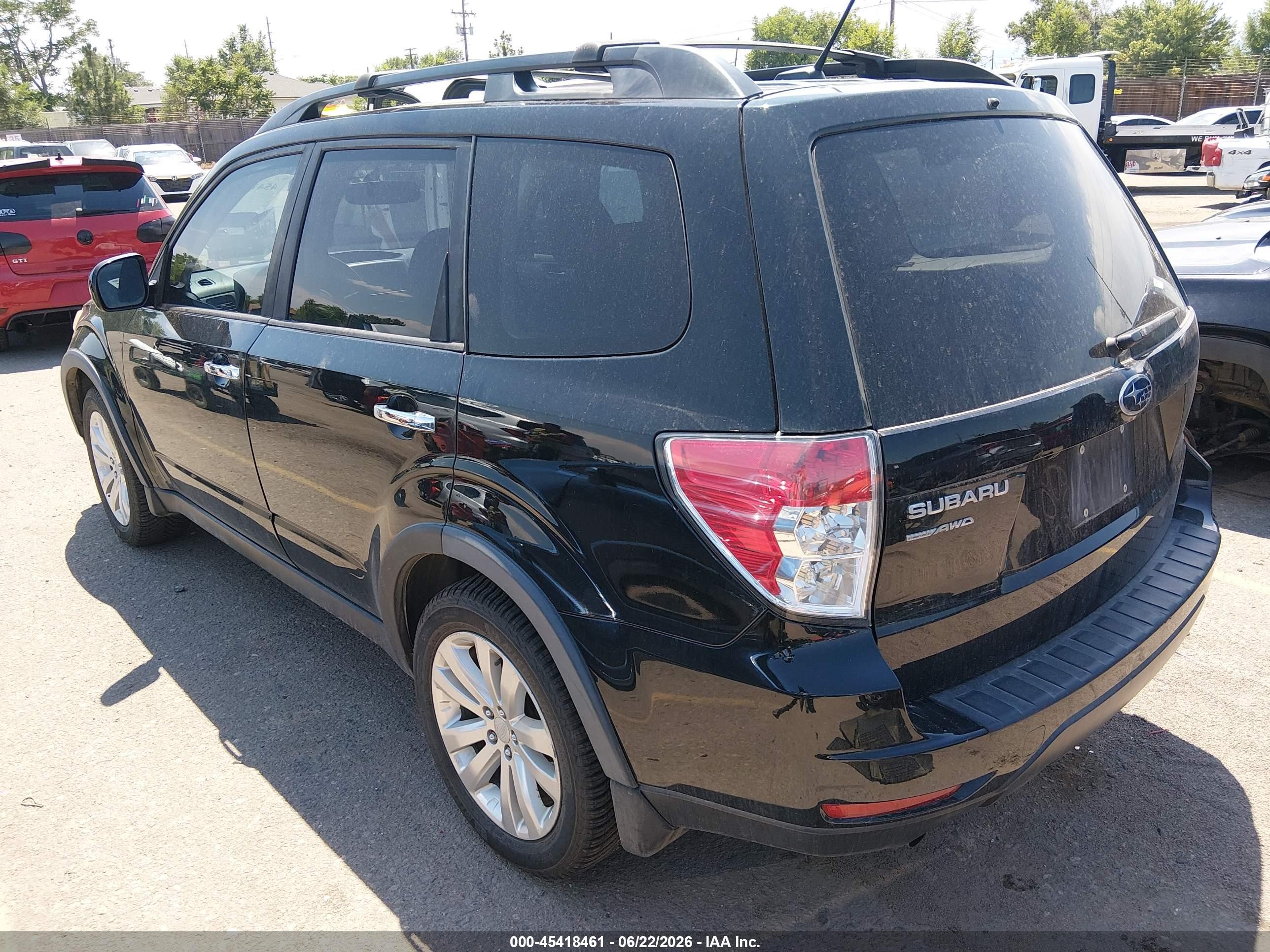 2011 Subaru Forester 2.5x Premium Black vin: JF2SHADCXBH706300