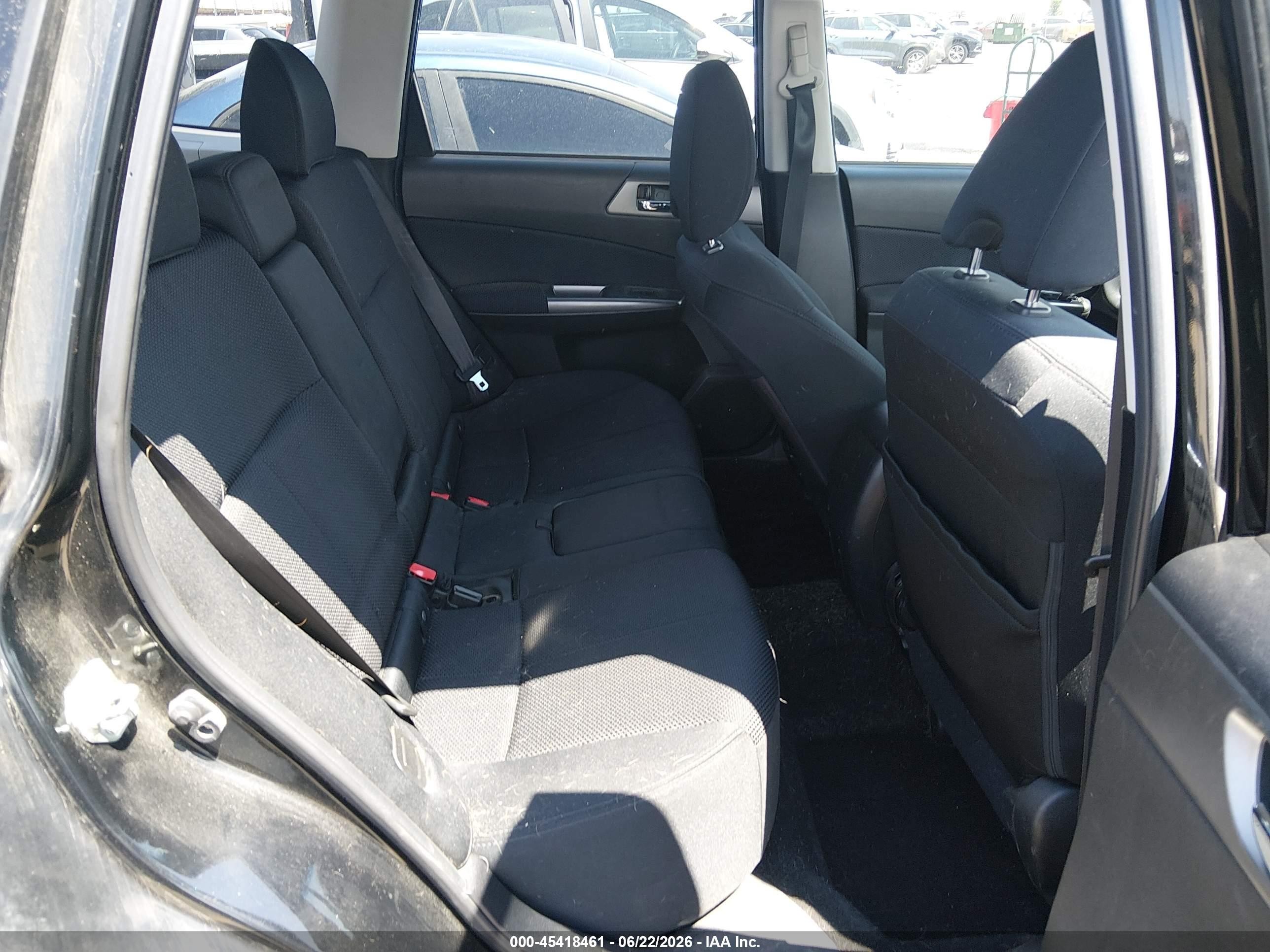 2011 Subaru Forester 2.5x Premium Black vin: JF2SHADCXBH706300