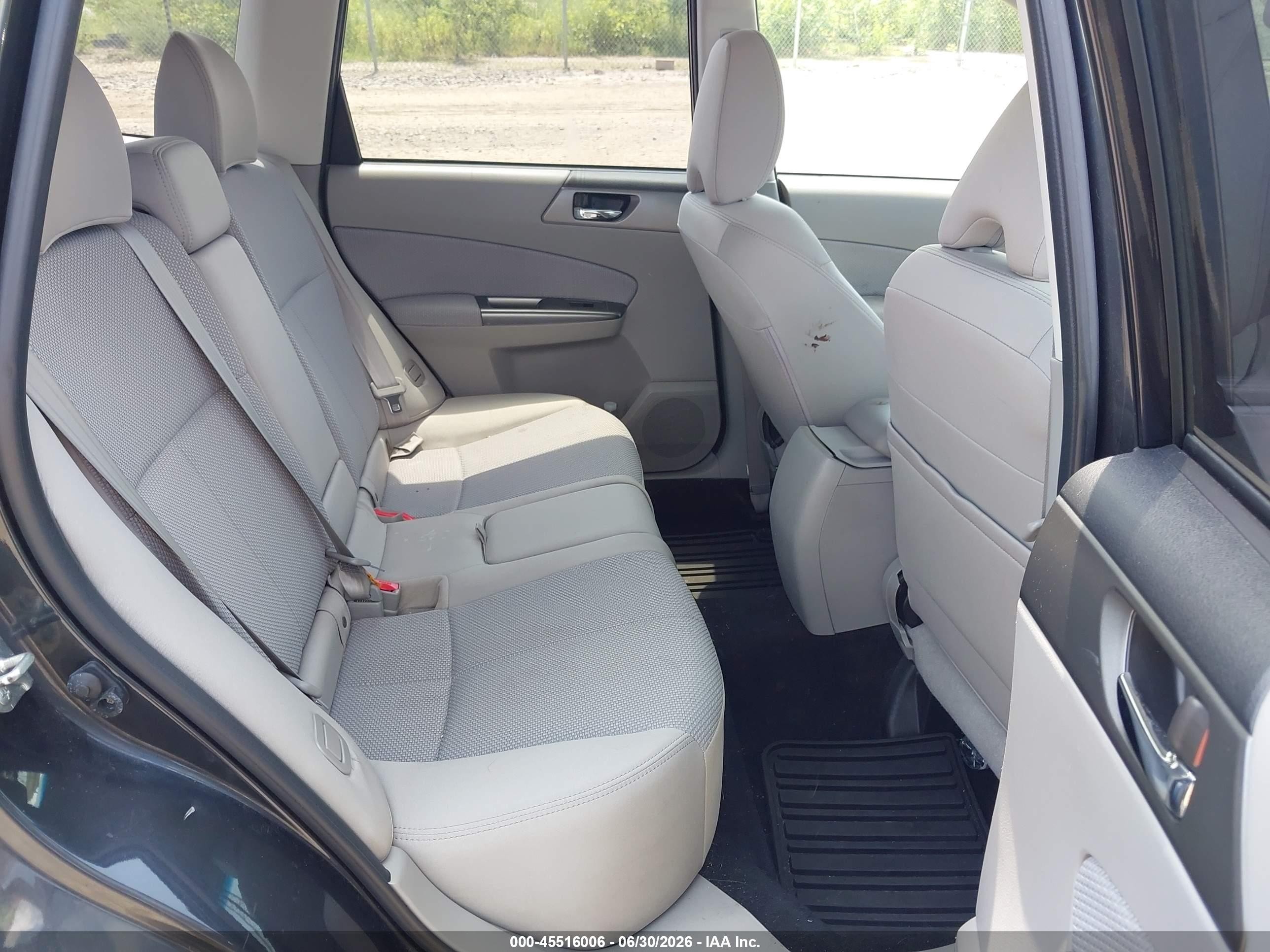 2011 Subaru Forester 2.5x Premium Black vin: JF2SHADCXBH759949