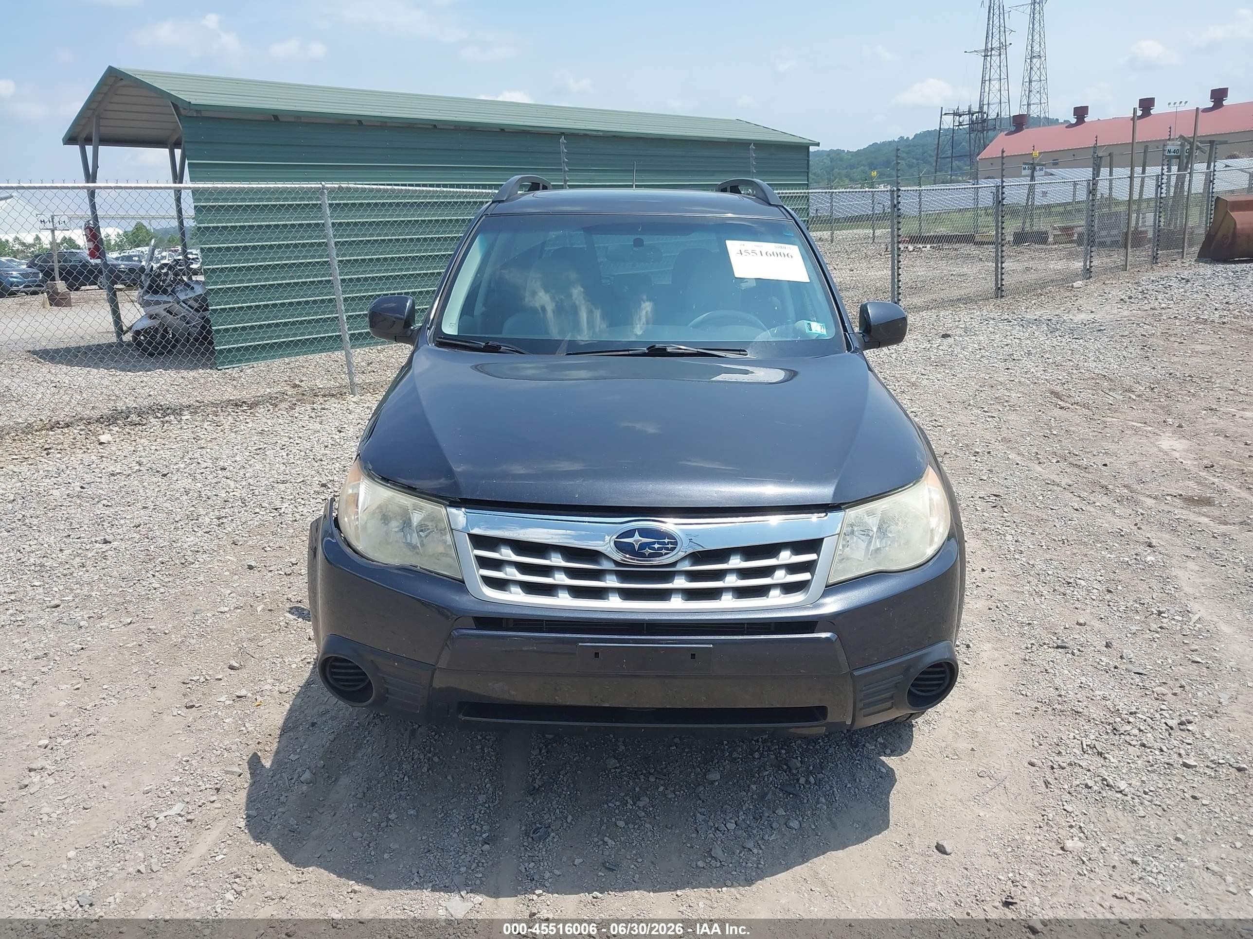 2011 Subaru Forester 2.5x Premium Black vin: JF2SHADCXBH759949