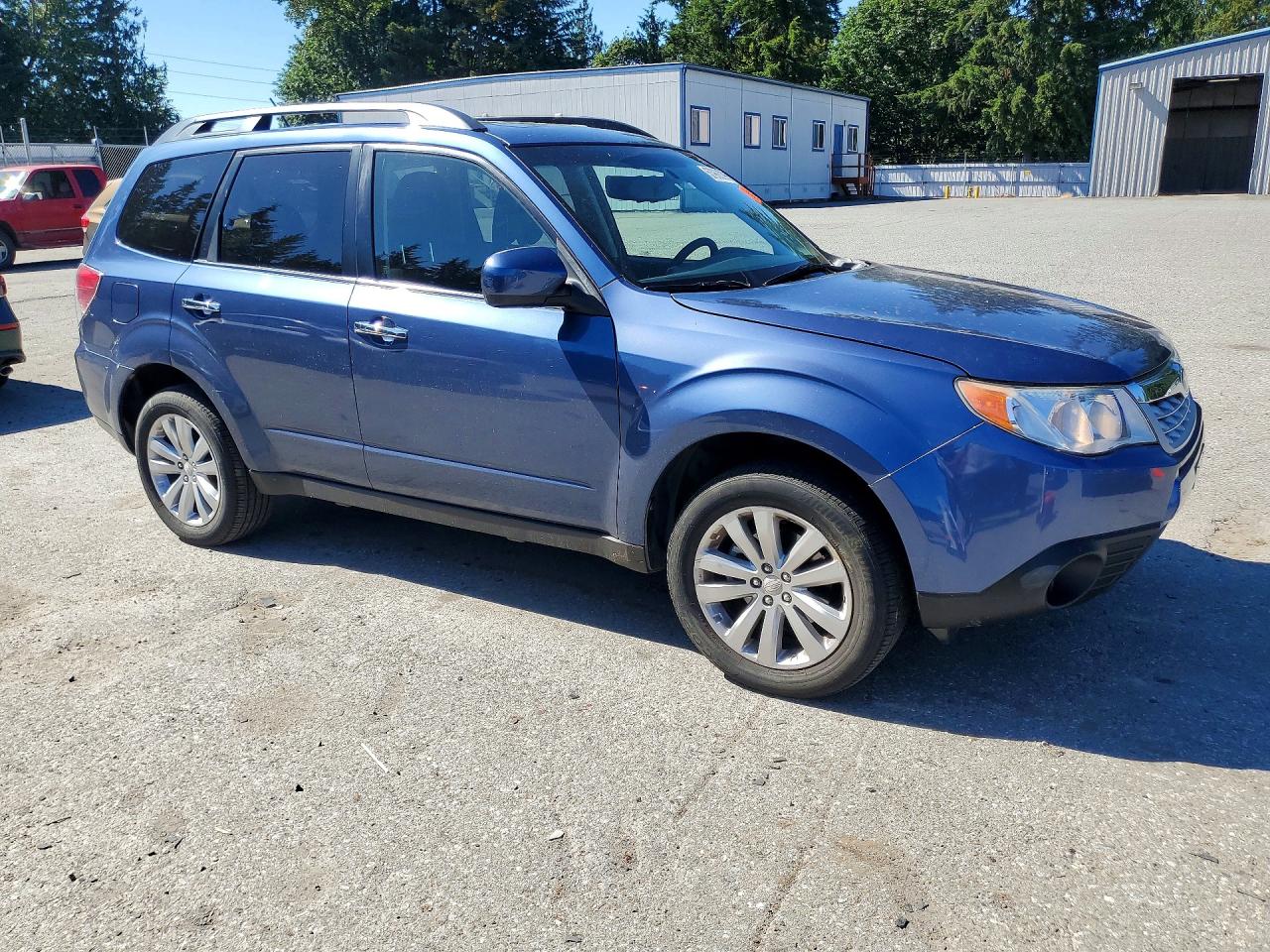 2012 Subaru Forester 2.5x Premium Синий vin: JF2SHADCXCH417872