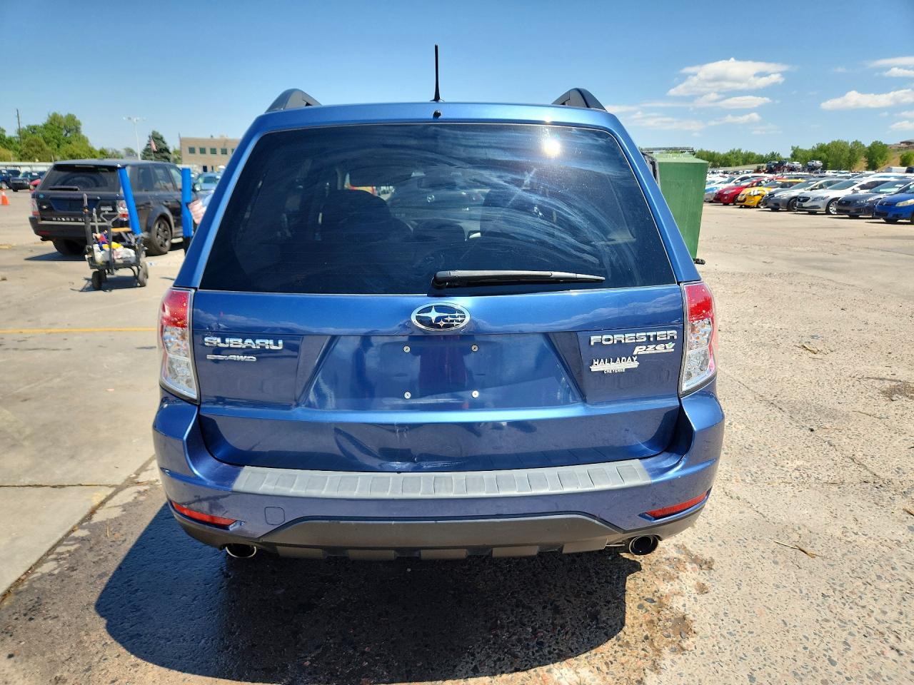 2012 Subaru Forester 2.5x Premium Blue vin: JF2SHADCXCH442285