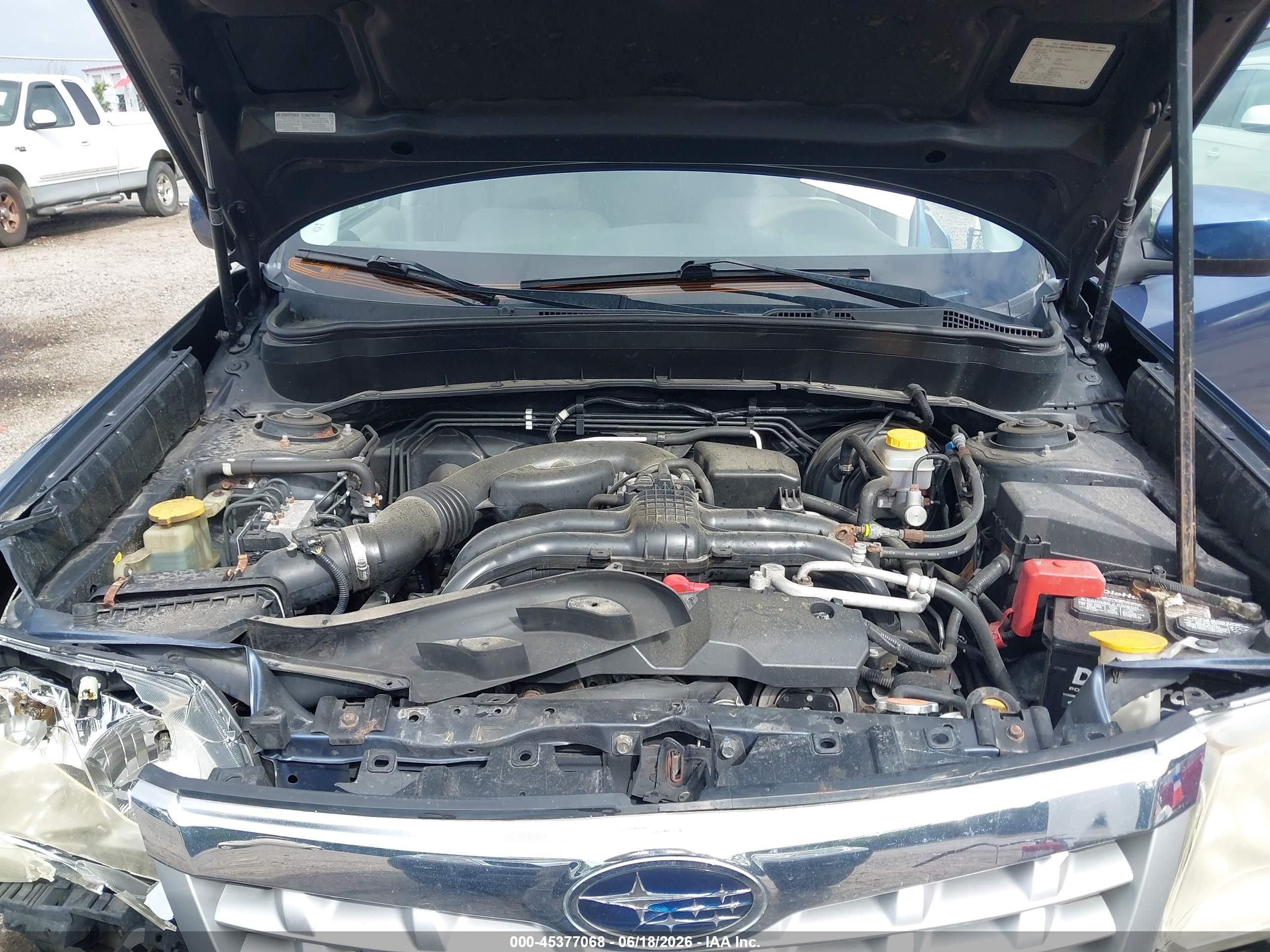 2013 Subaru Forester 2.5x Premium Blue vin: JF2SHADCXDH435600