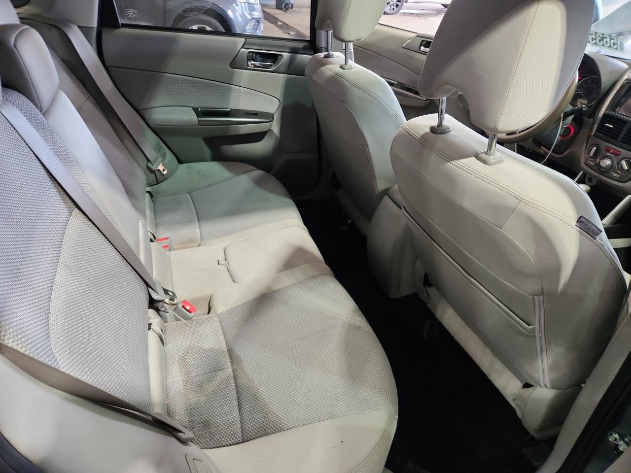 2013 Subaru Forester 2.5x Premium Green vin: JF2SHADCXDH442109 Damage: Right Rear Seat Cushion, Stained, Permanent