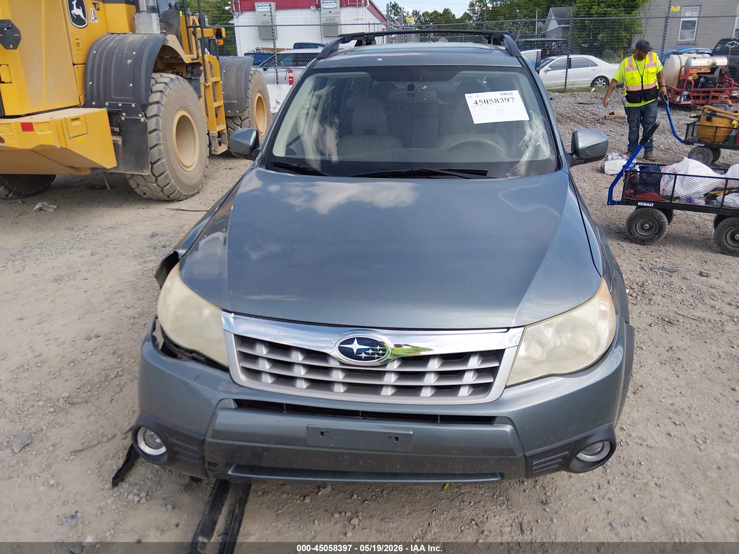 2011 Subaru Forester 2.5x Limited Light Blue vin: JF2SHAEC0BH738705